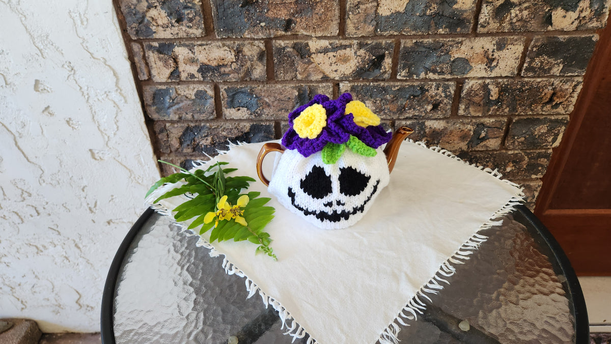 Tea Cosy - Halloween Jack Spring