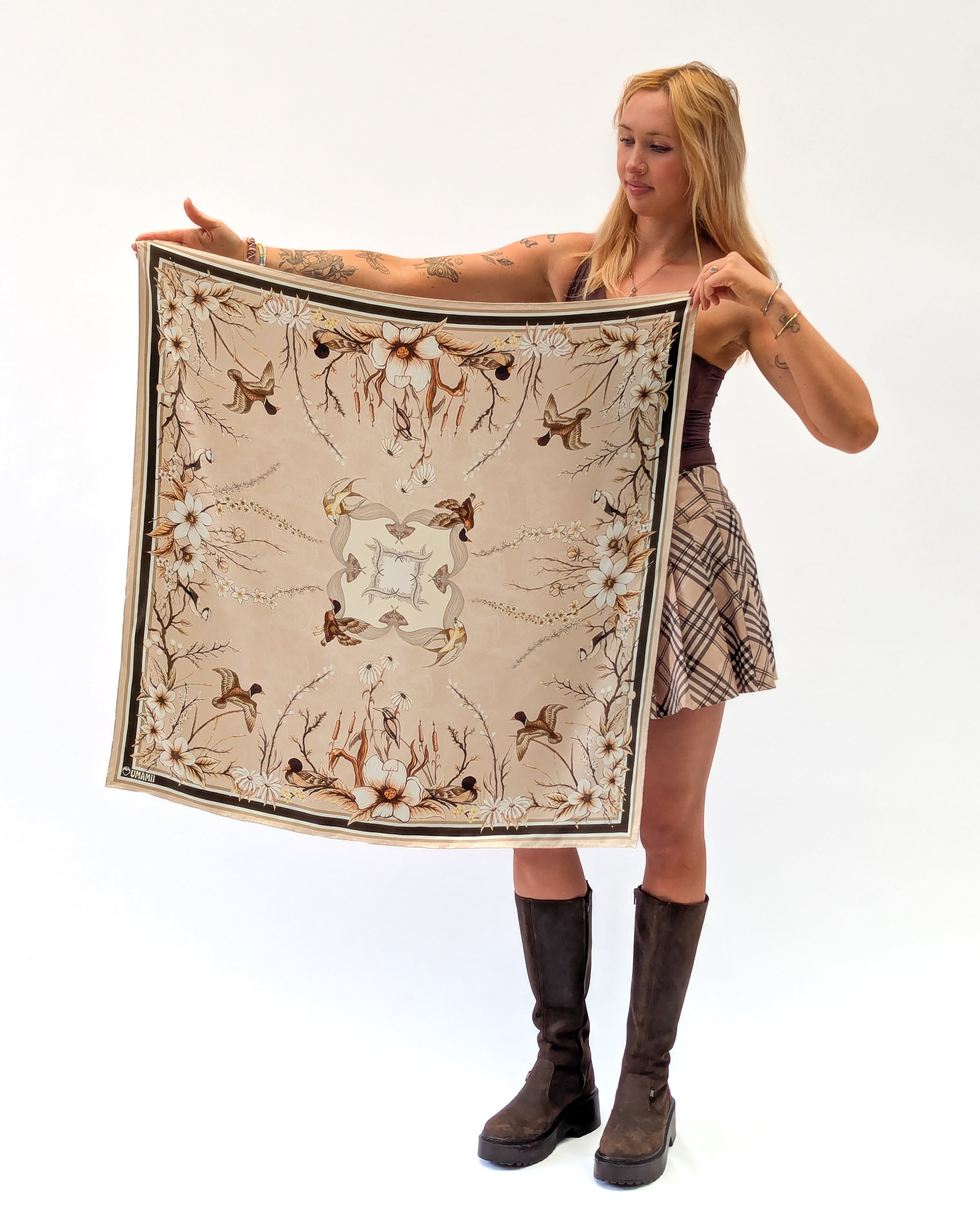 Take Flight Silk Scarf