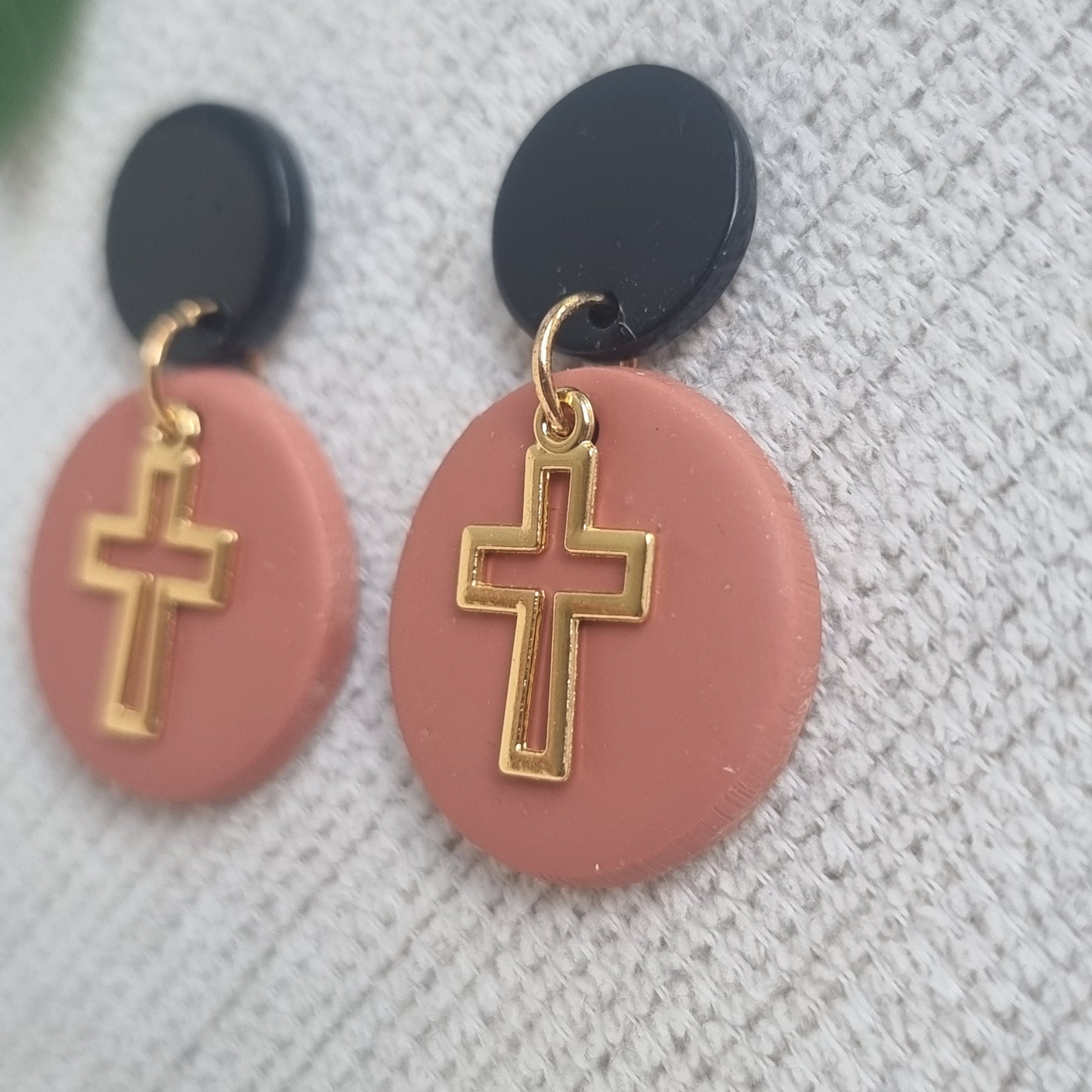 Faith and Grace - Cross Earring