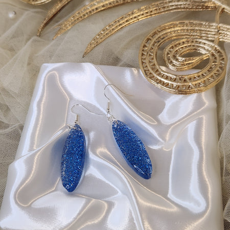 Blue Stardust Ovals