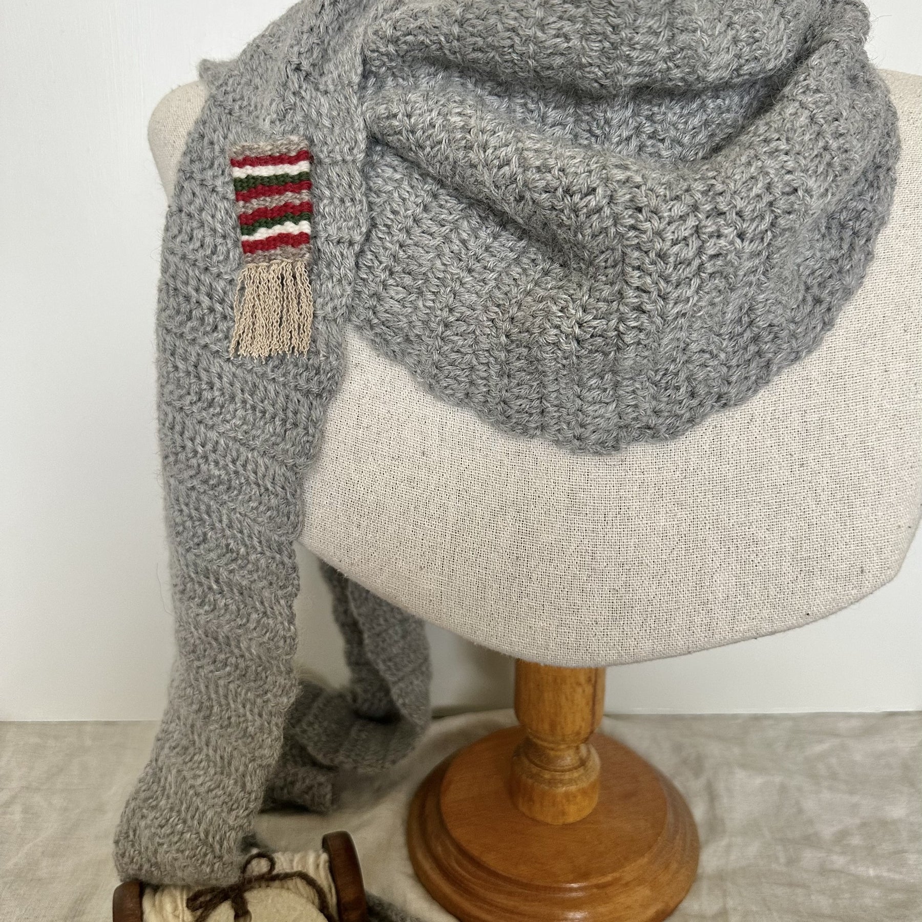 Christmas In July Collection - Handwoven Brooch