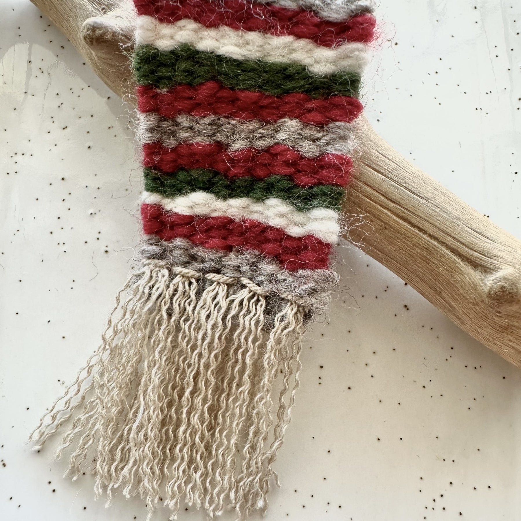 Christmas In July Collection - Handwoven Brooch