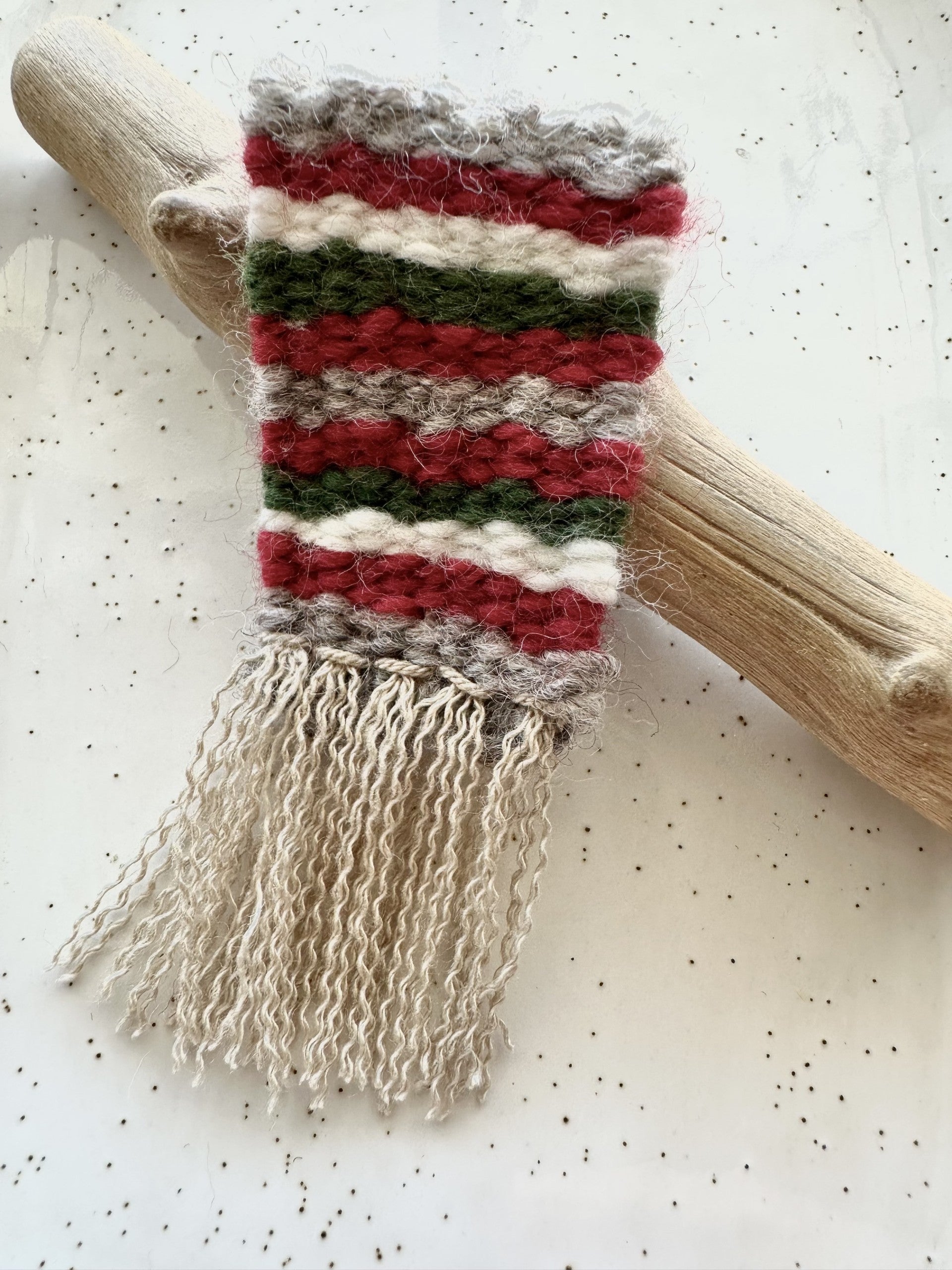 Christmas In July Collection - Handwoven Brooch