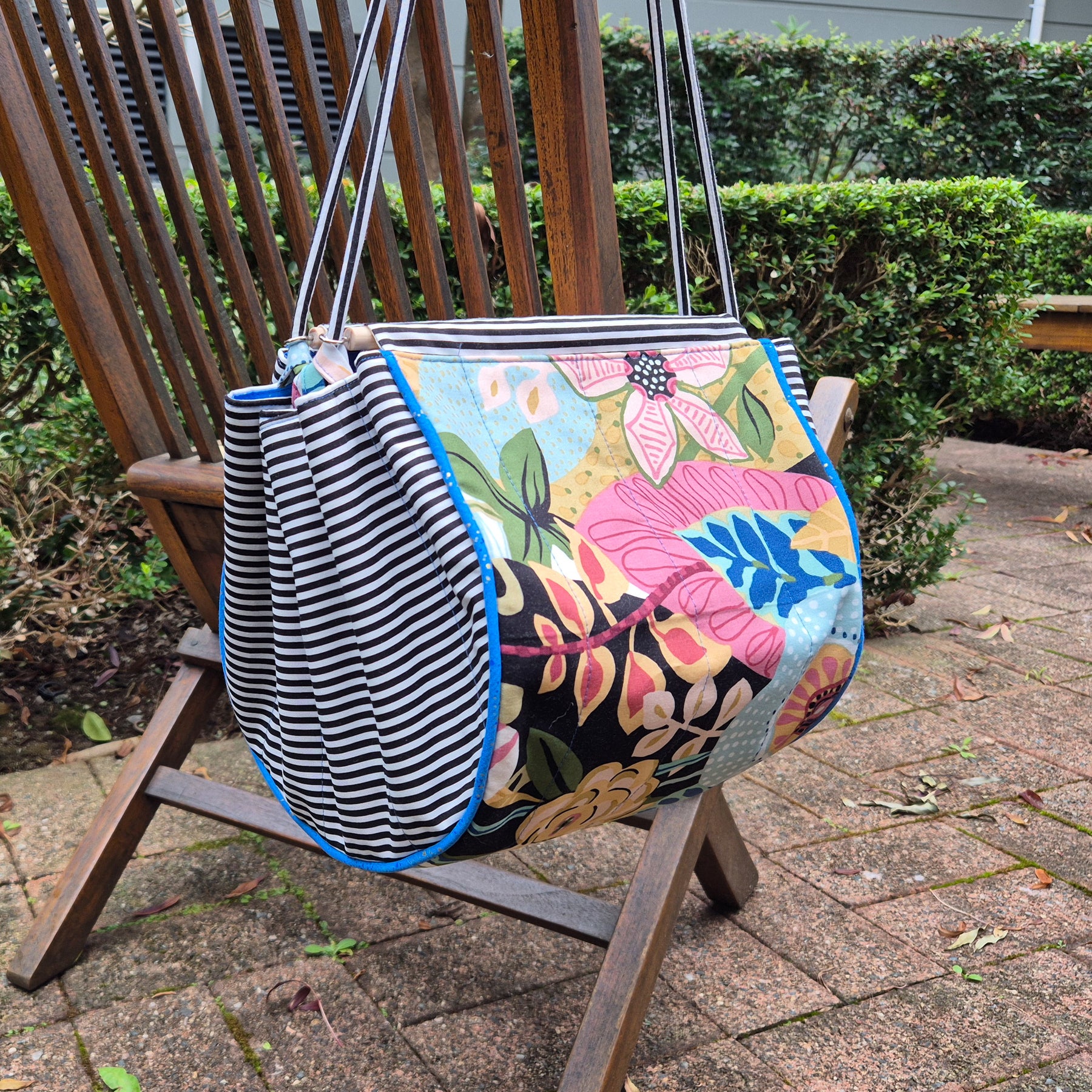 Large Knitting Project Bag – Convertible Tote