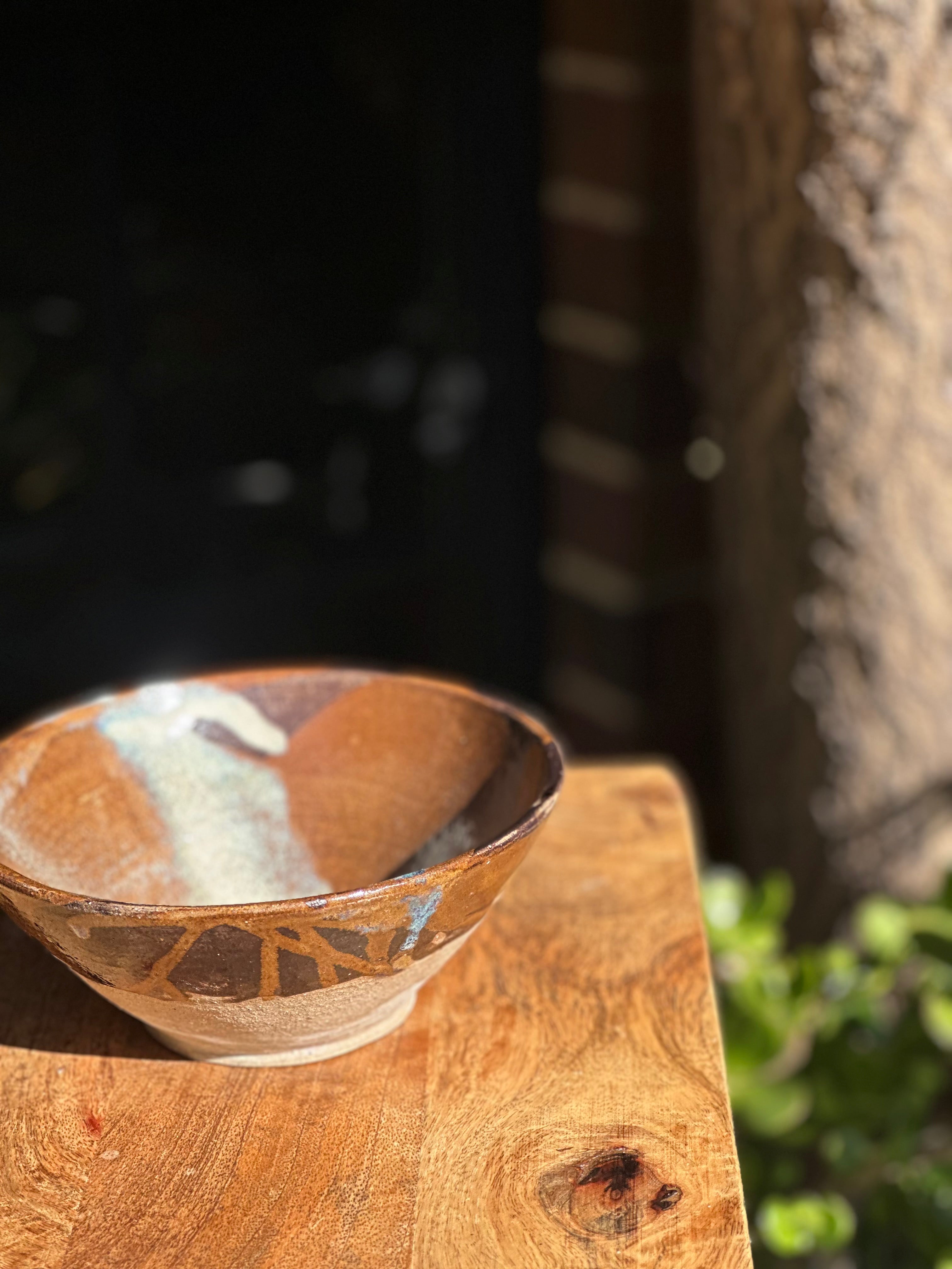 Geraldton Wax Stoneware Bowl