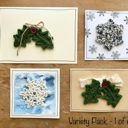 Handmade Christmas Cards - Variety Packs
