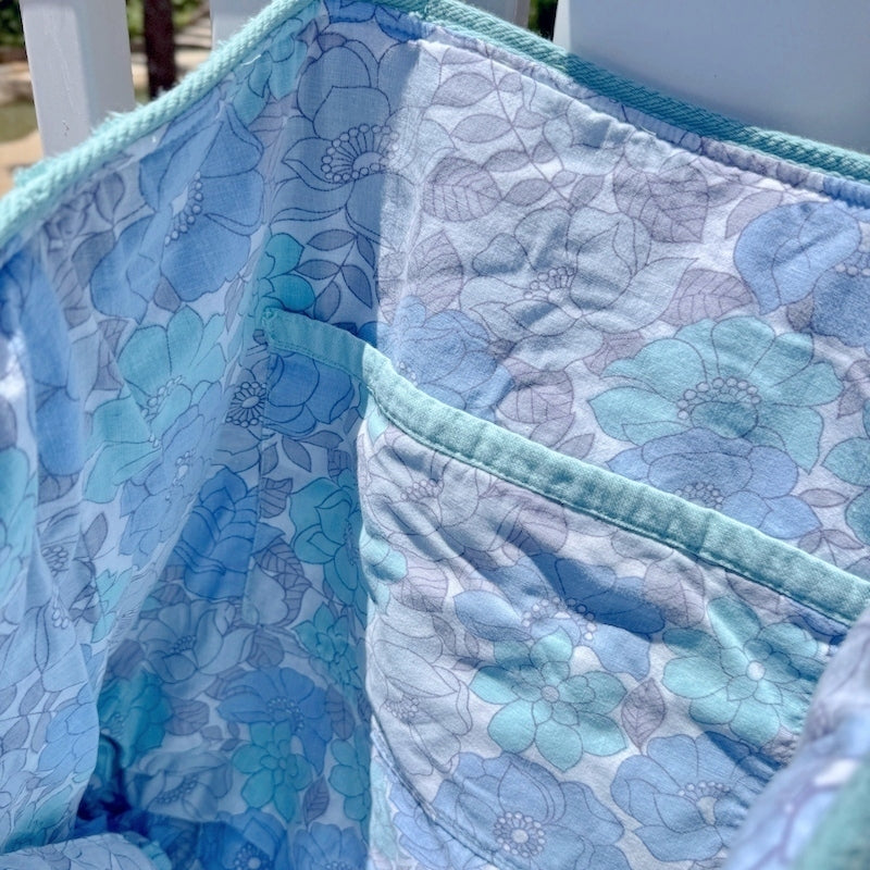 Handmade Beach Bag From Upcycled MAterials