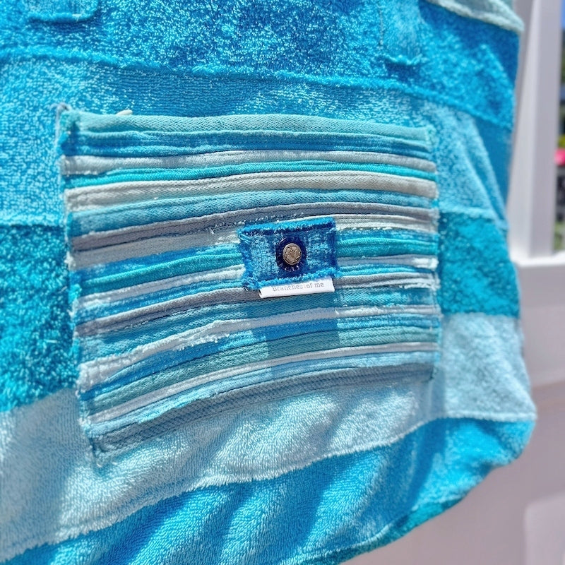 Handmade Beach Bag From Upcycled MAterials