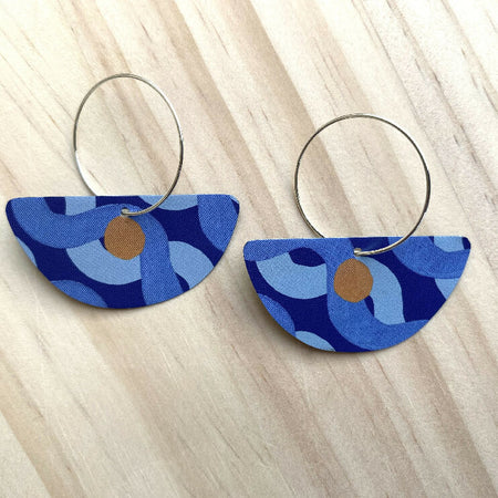 Repurposed Tea Cannister Earrings - Road Less Travelled