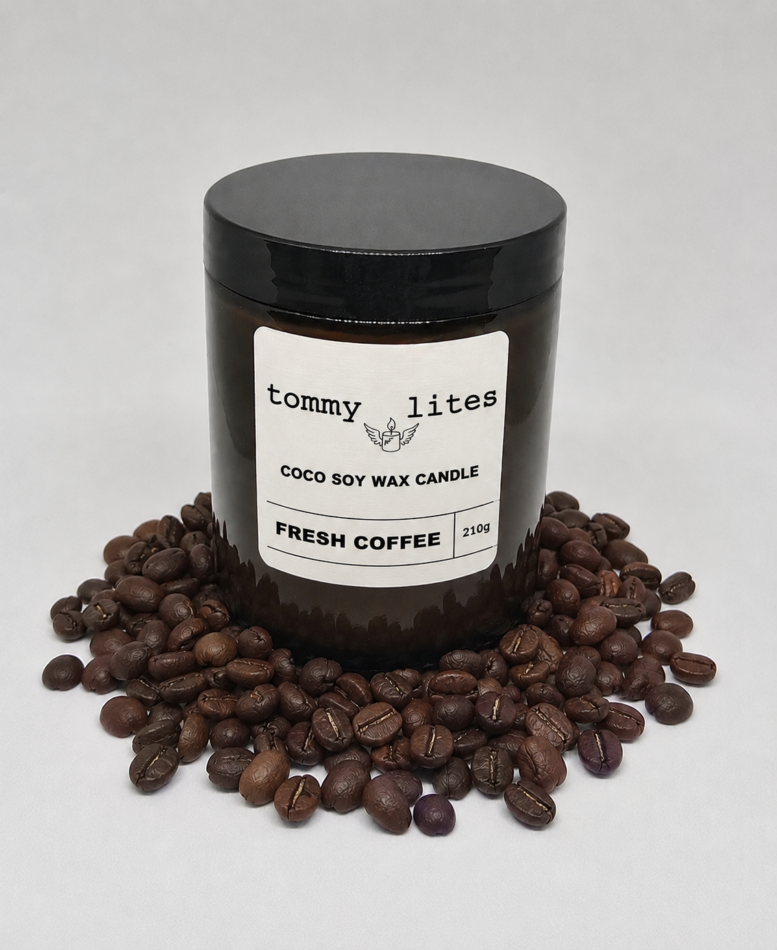 Fresh Coffee Coco Soy wax Candle