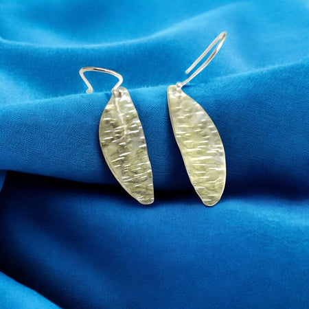 Sterling Silver Earrings – Handcrafted & Textured