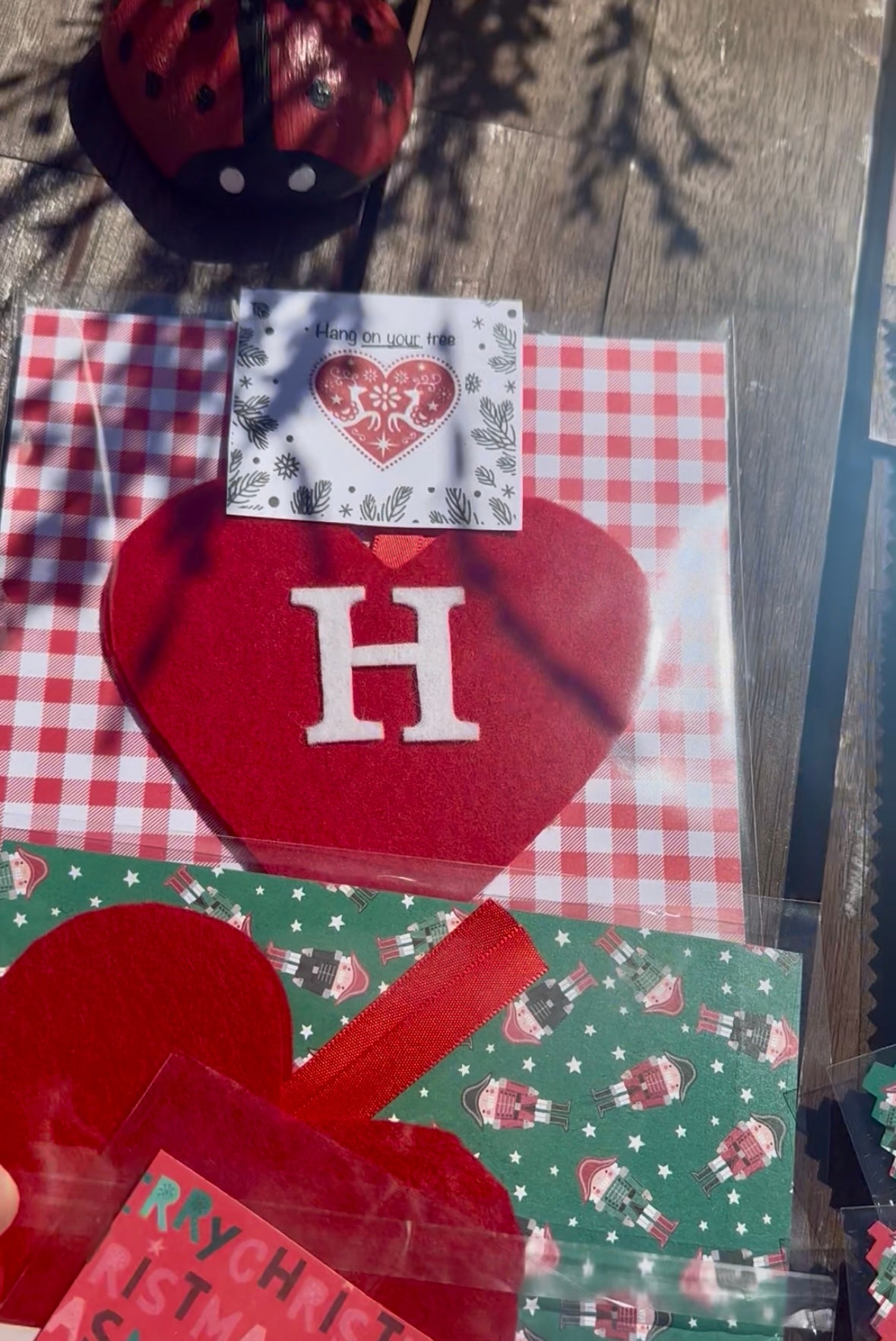 Sewing kits Christmas decorations wool felt