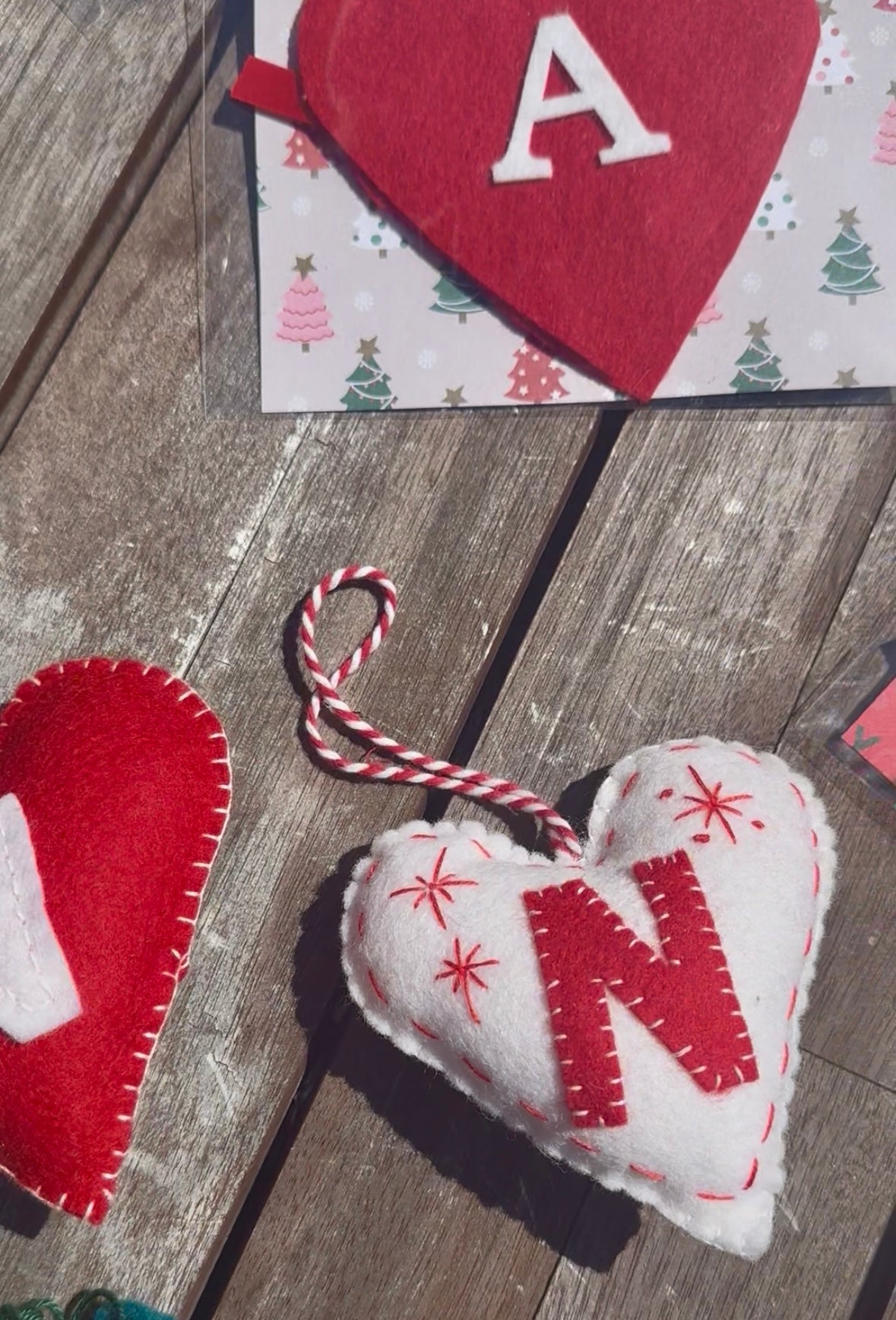 Sewing kits Christmas decorations wool felt