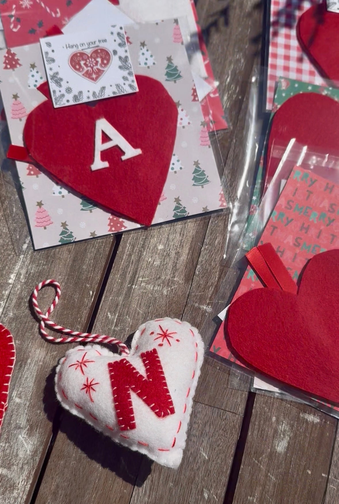 Sewing kits Christmas decorations wool felt