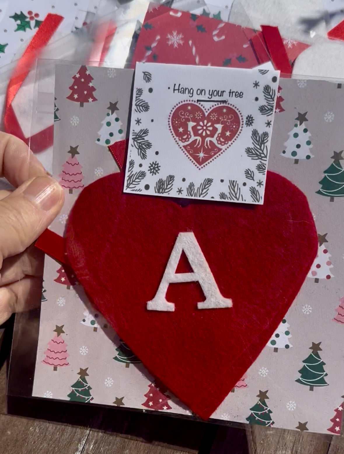 Sewing kits Christmas decorations wool felt