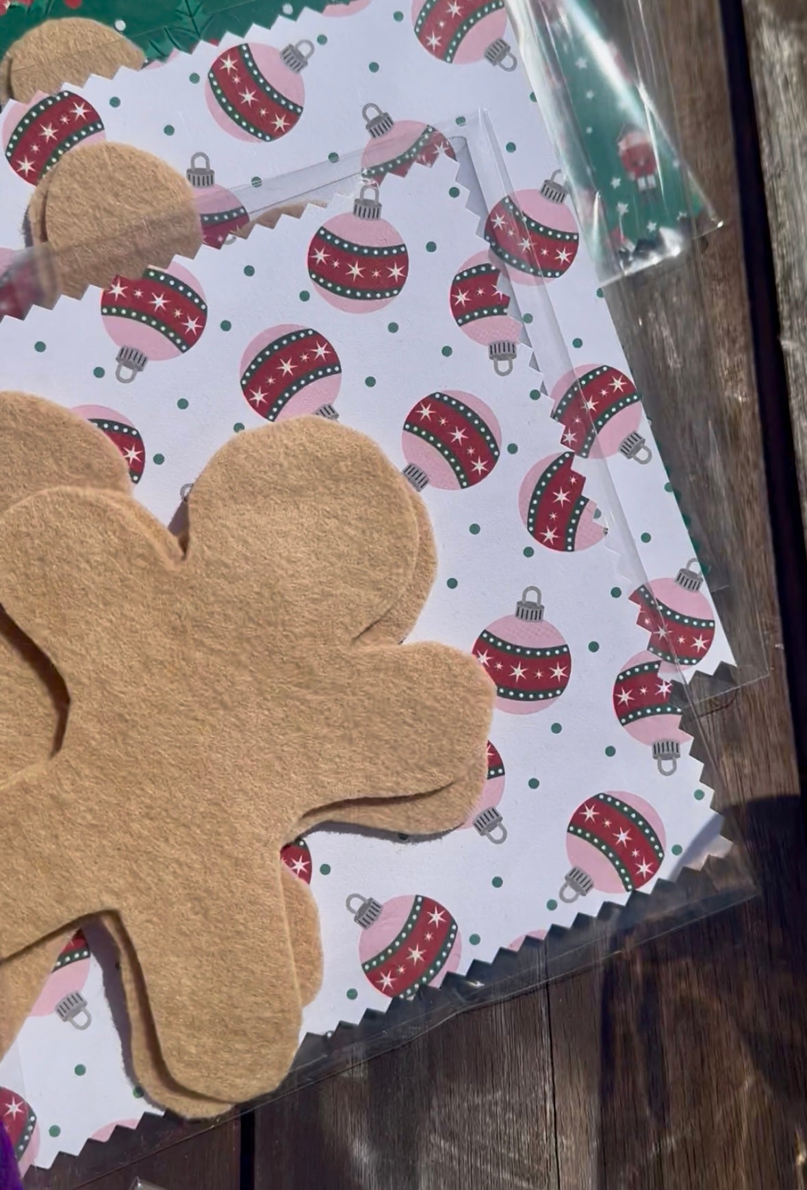 Sewing kits Christmas decorations wool felt