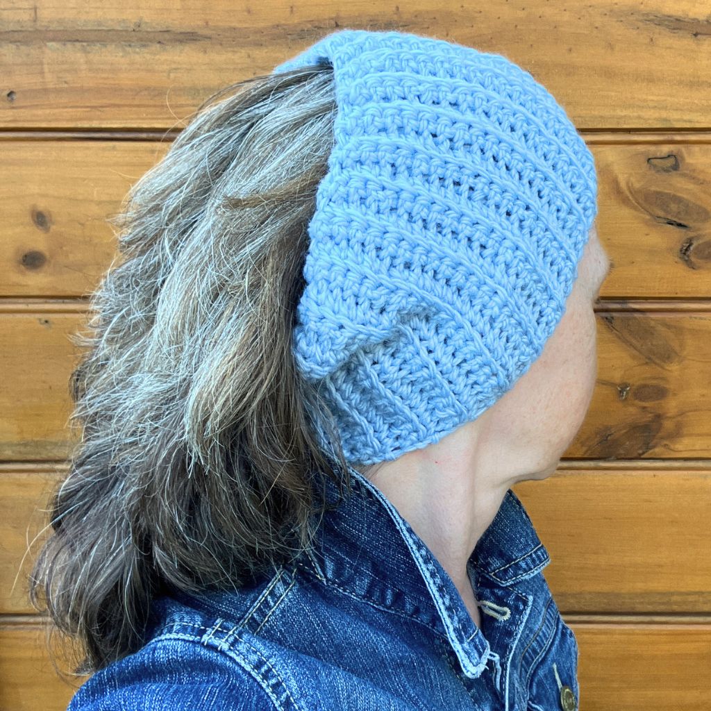 Neck Buff | Head Warmer - Warm Aussie Merino Wool - powder blue