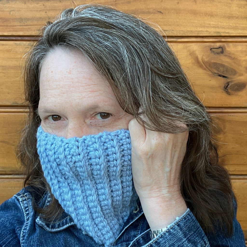 Neck Buff | Head Warmer - Warm Aussie Merino Wool - powder blue