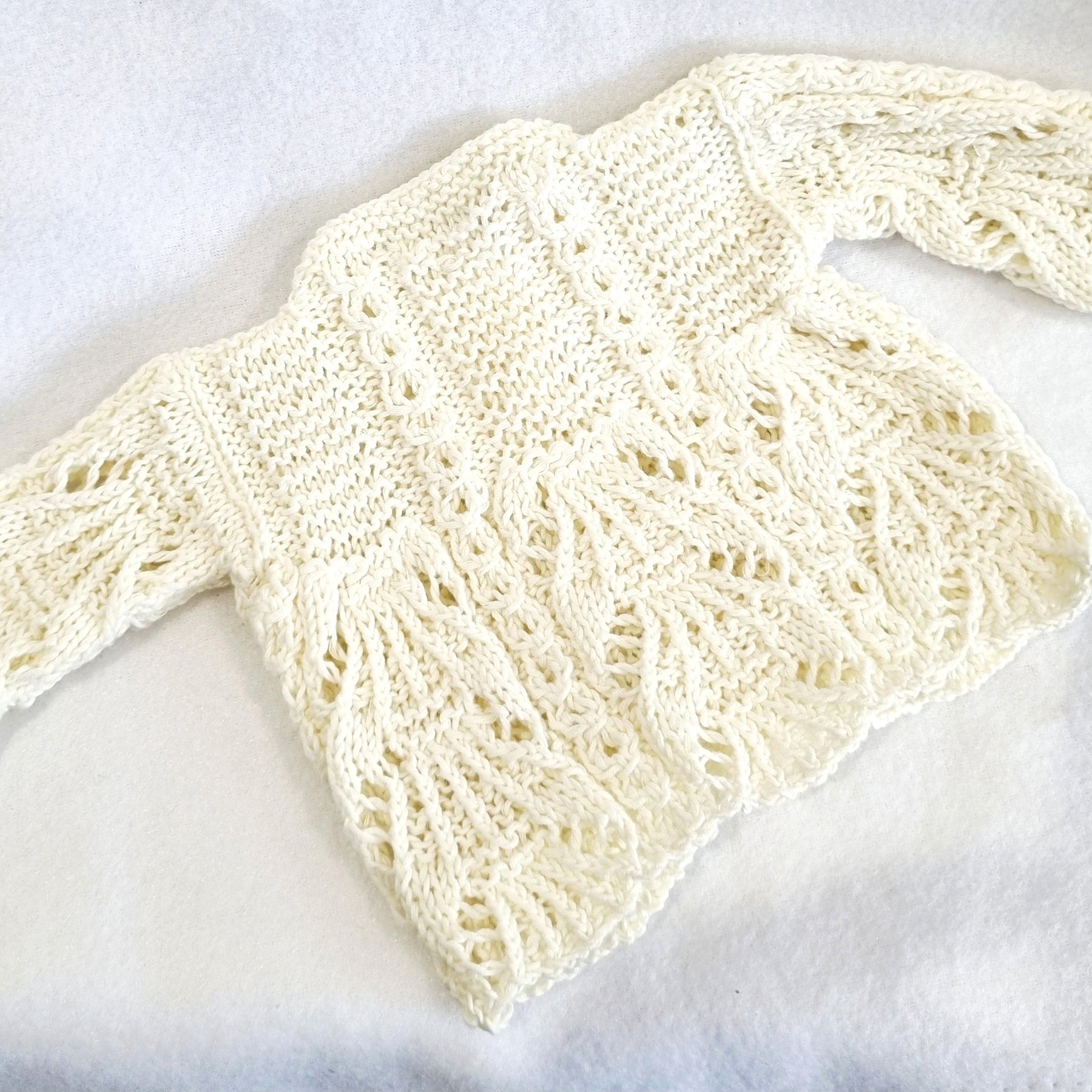 Handmade, Newborn, Knitted Layette, Organic Cotton, Bespoke, BB21