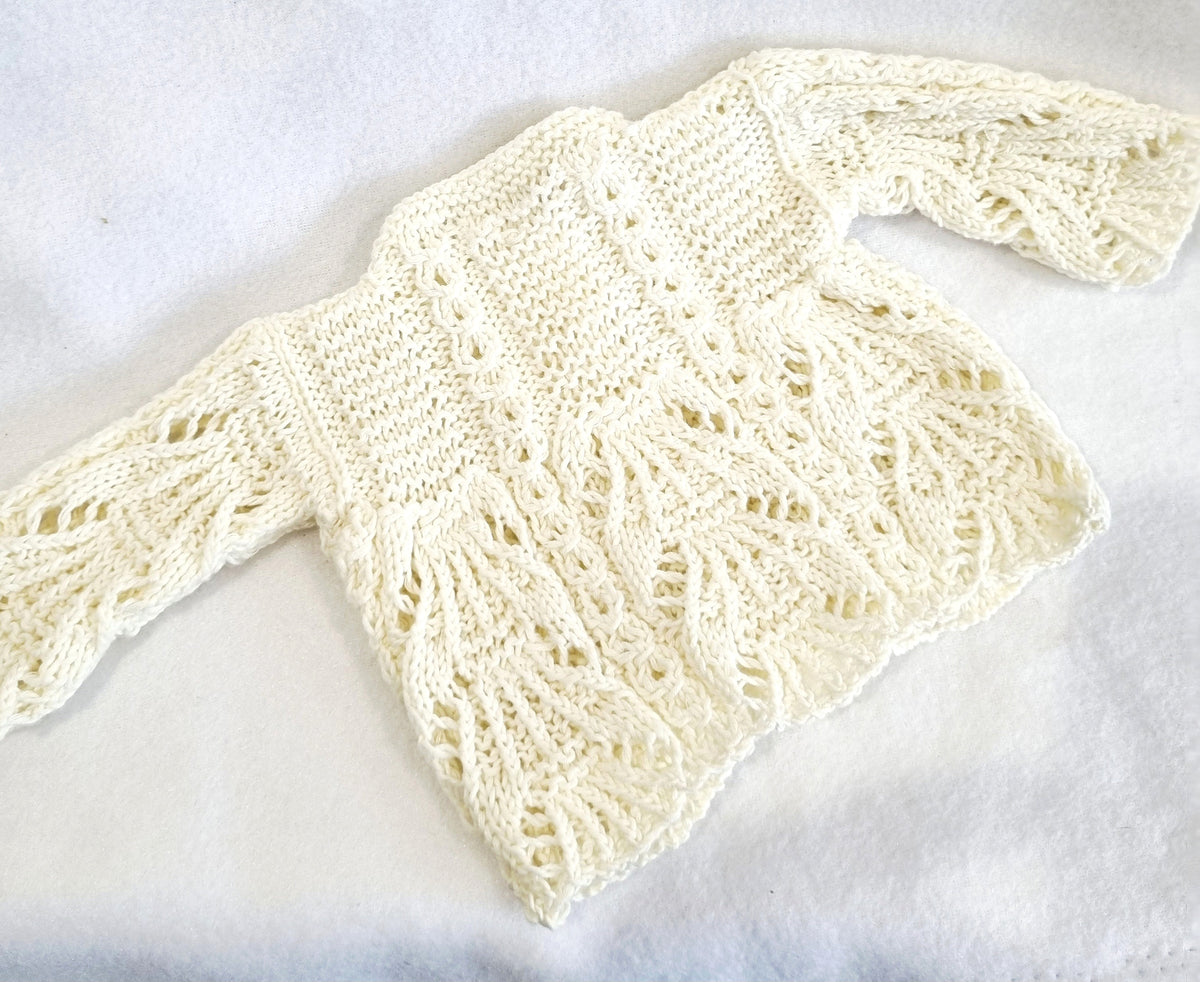 Handmade, Newborn, Knitted Layette, Organic Cotton, Bespoke, BB21