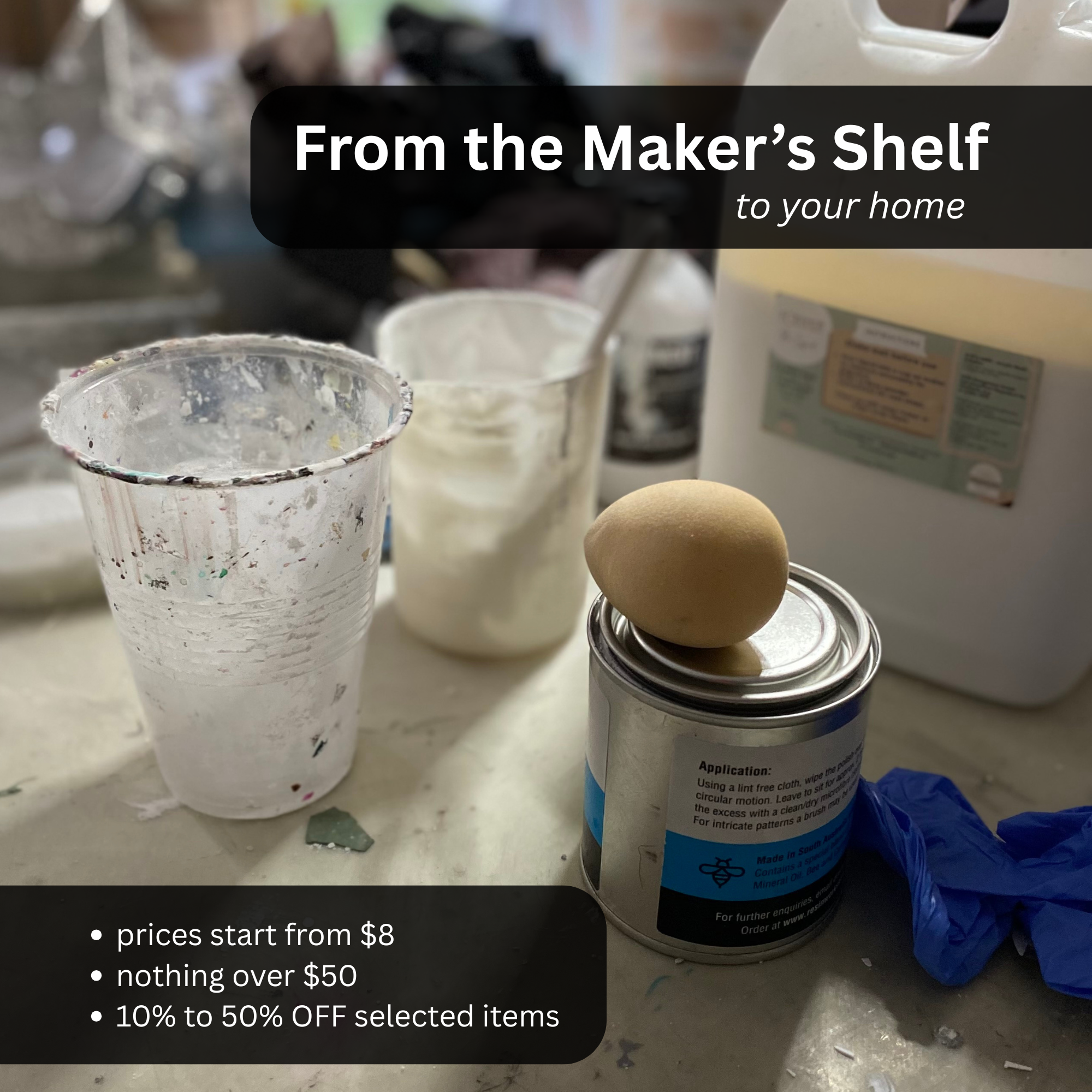 From the Maker's Shelf | Ready to ship