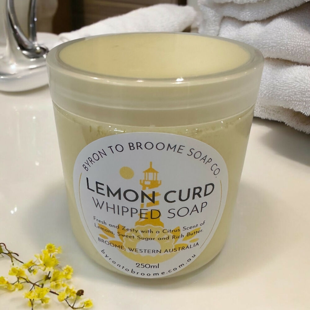 Whipped Soap - Lemon Curd 250ml