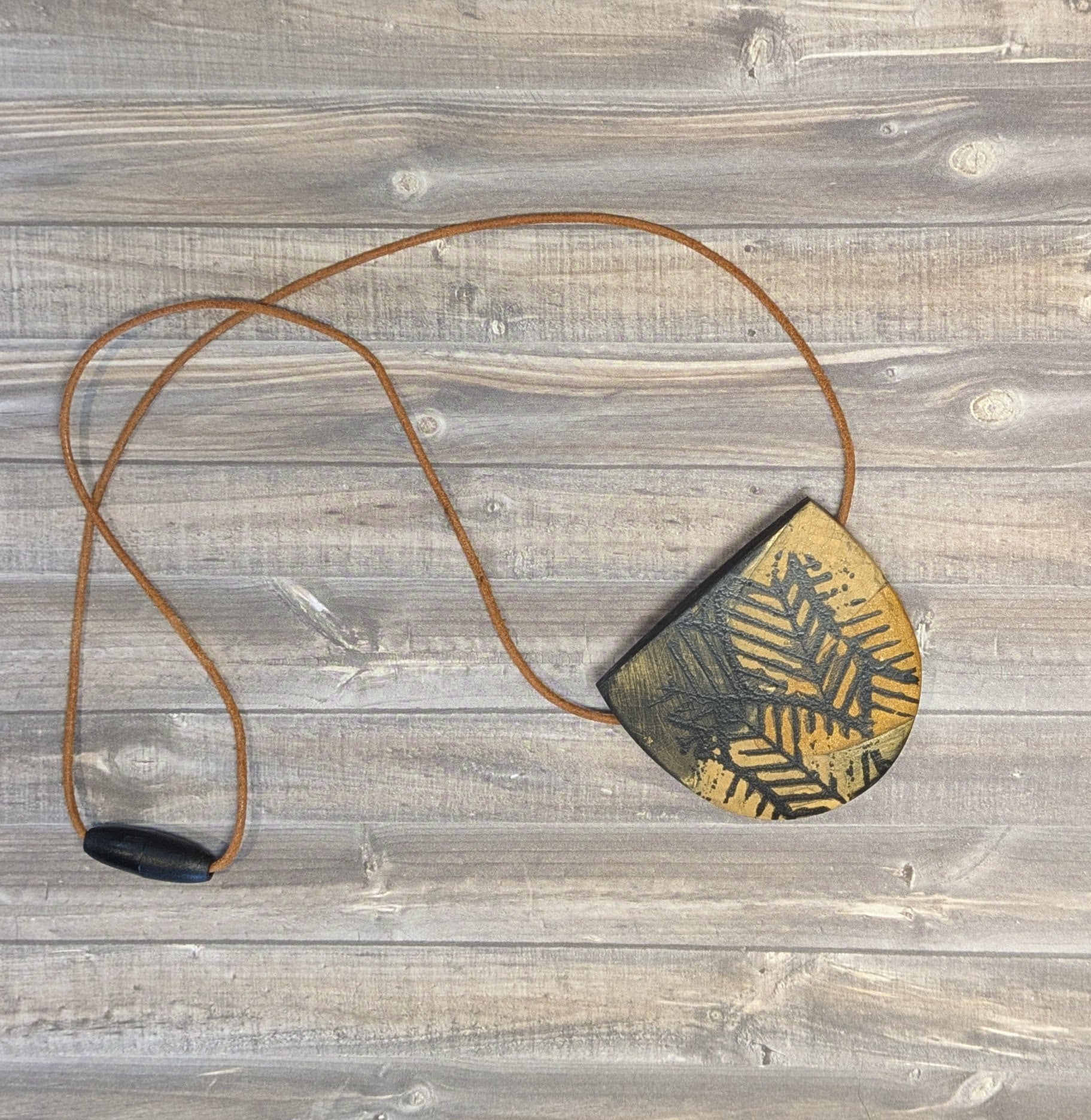Rustic Fern Pendant