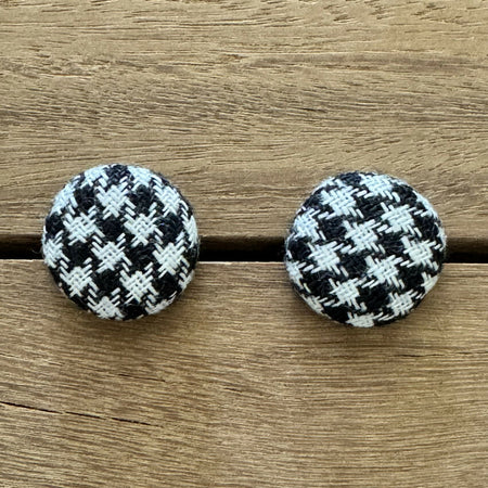 100% cotton Houndstooth