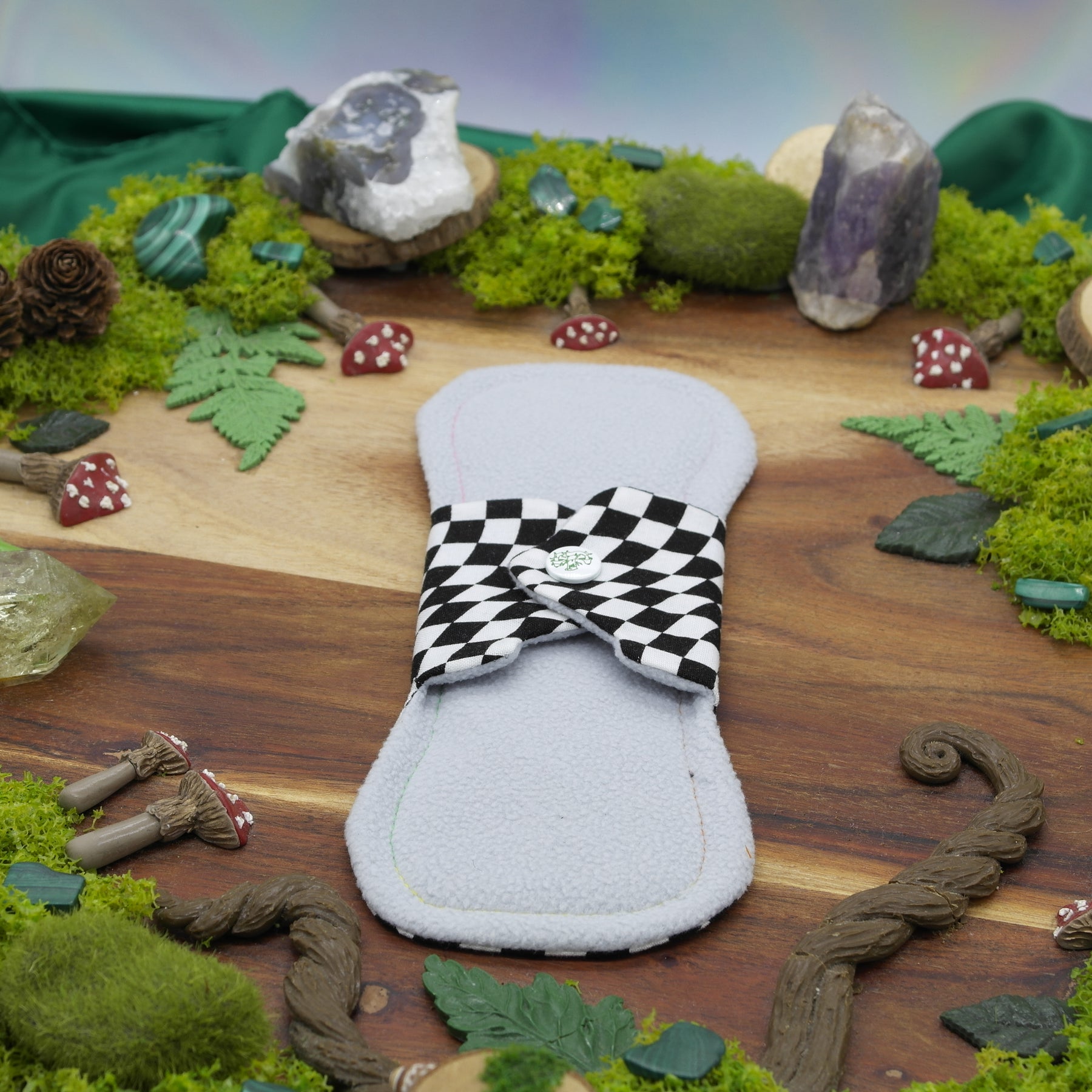 Eco-friendly reusable cloth pad 8" Moderate  - Alternative