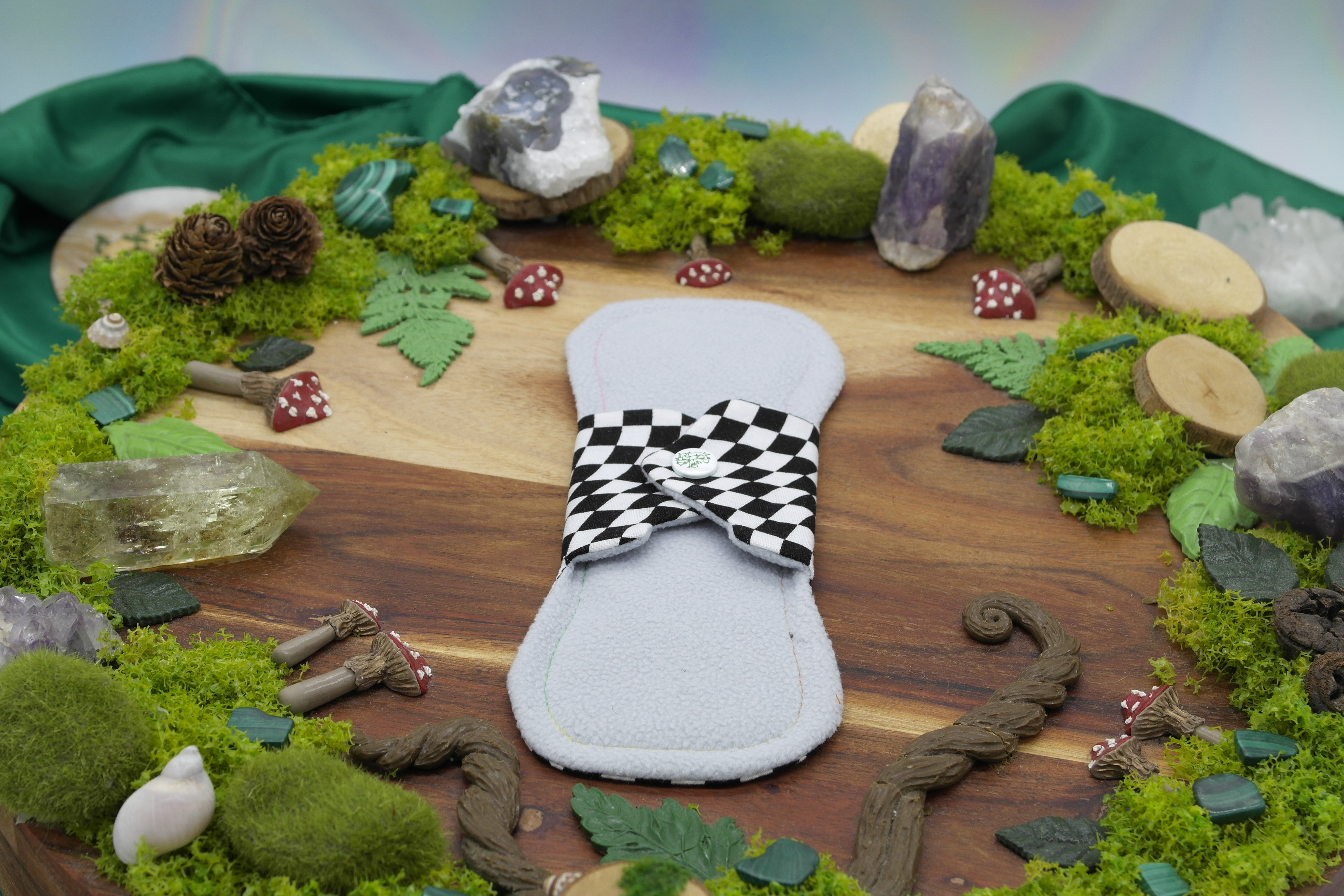 Eco-friendly reusable cloth pad 8" Moderate  - Alternative
