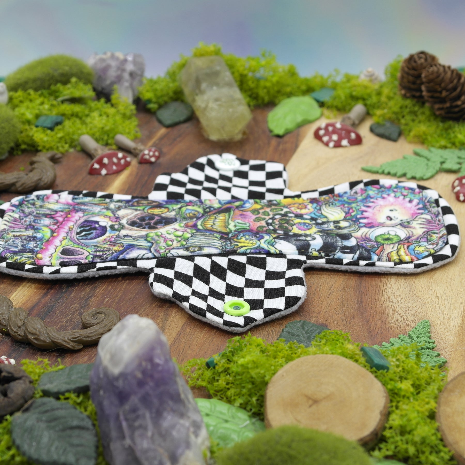 Eco-friendly reusable cloth pad 8" Moderate  - Alternative