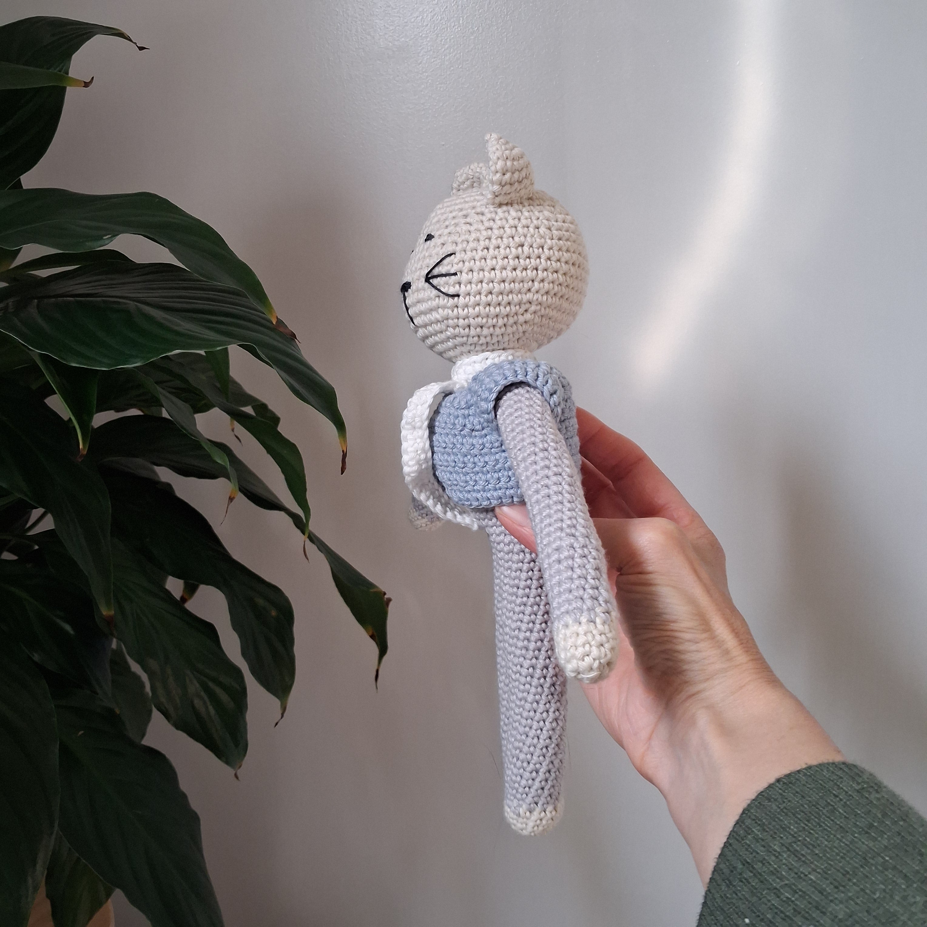 Crochet Noodle Cat