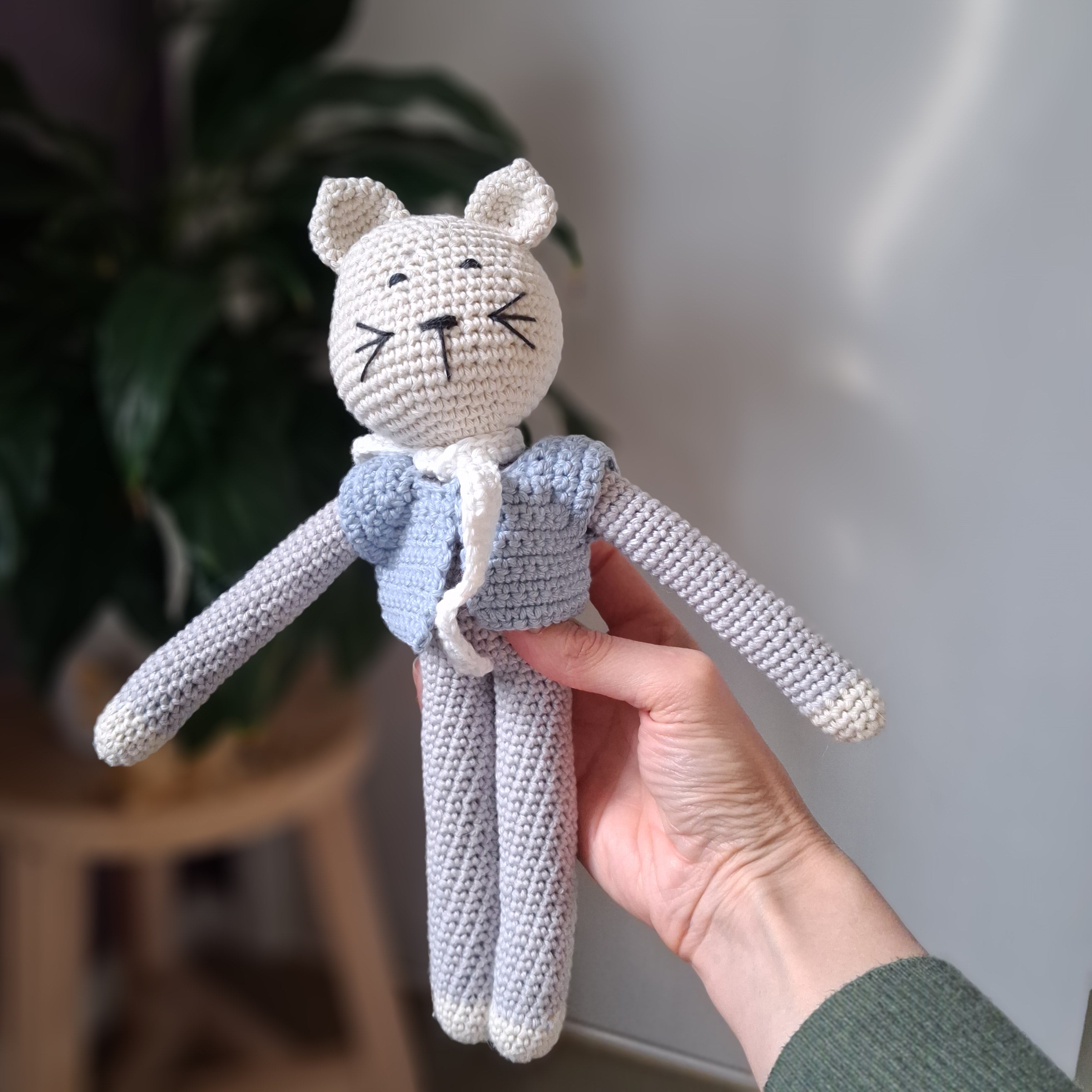 Crochet Noodle Cat