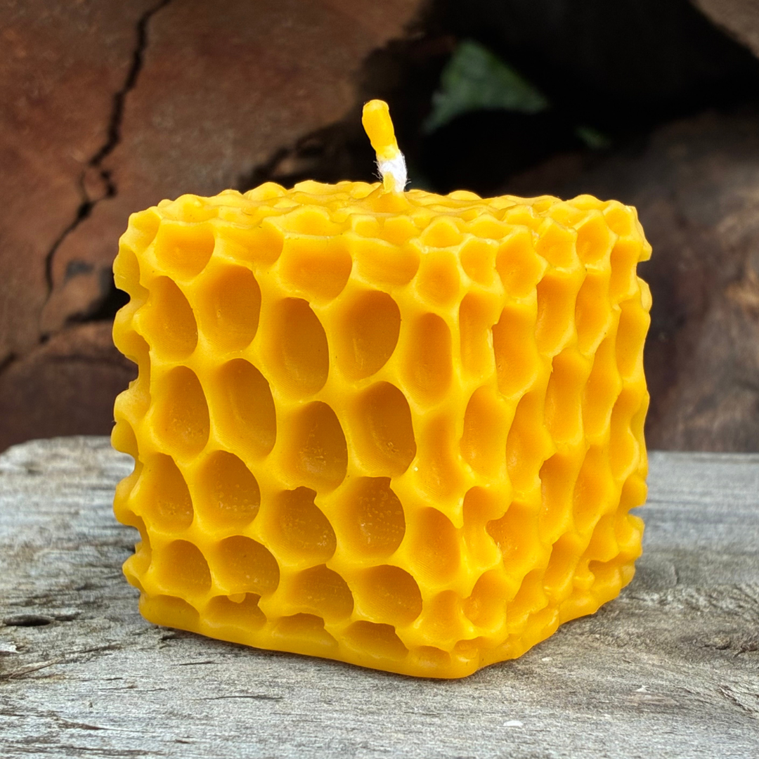 Limited Edition Golden Beeswax Candles