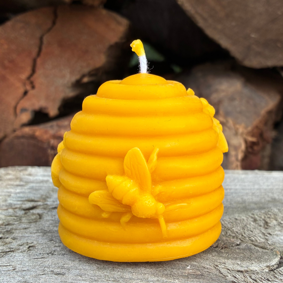 Limited Edition Golden Beeswax Candles