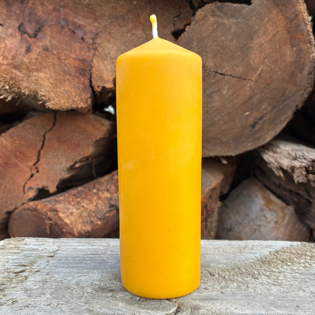 Limited Edition Golden Beeswax Candles