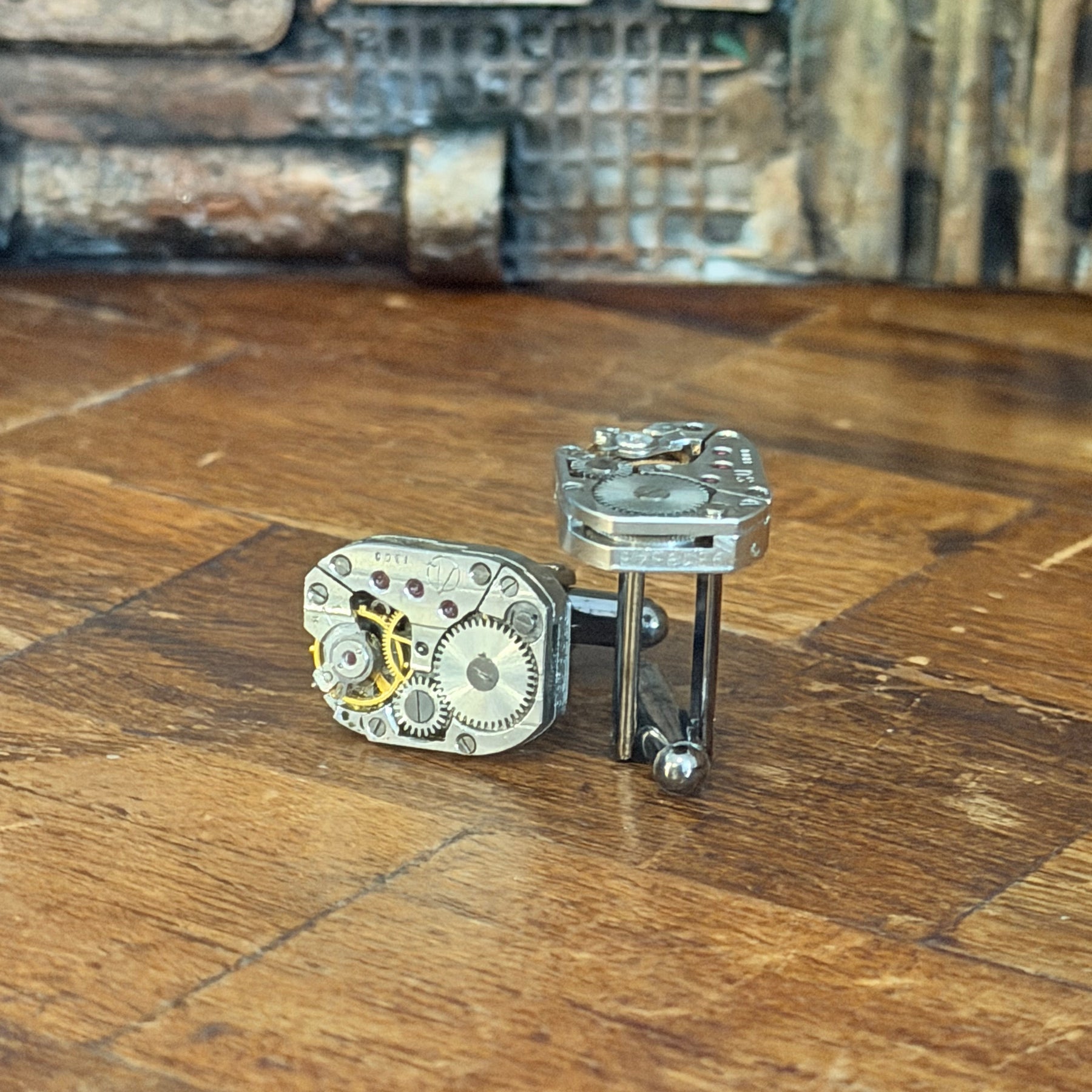 Steampunk Watch Movement Cufflinks