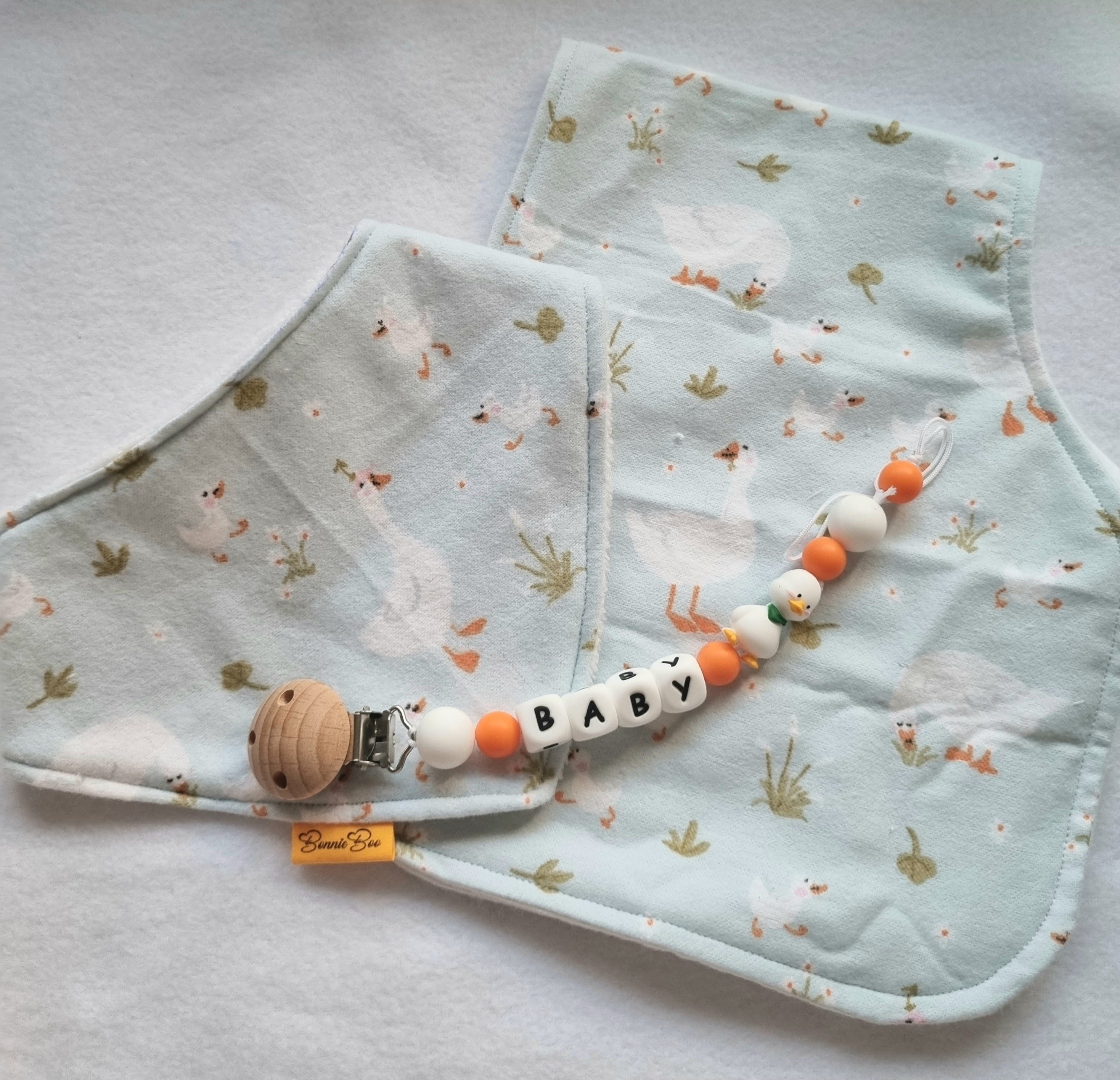 Baby Shower Gift Set, Silly Goose Themed, 5 pce set - E013