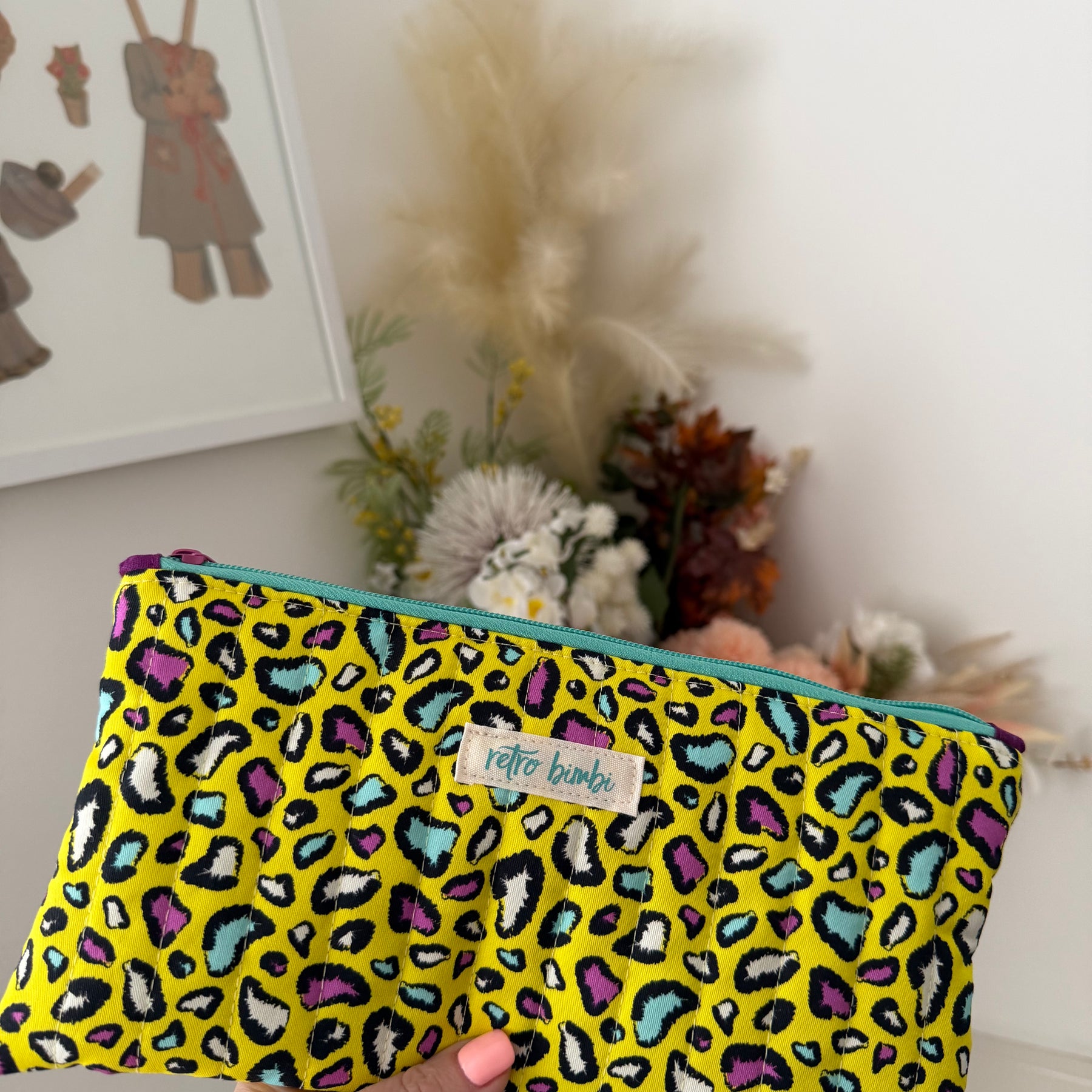 Quilted Pencil Pouch - Various Designs