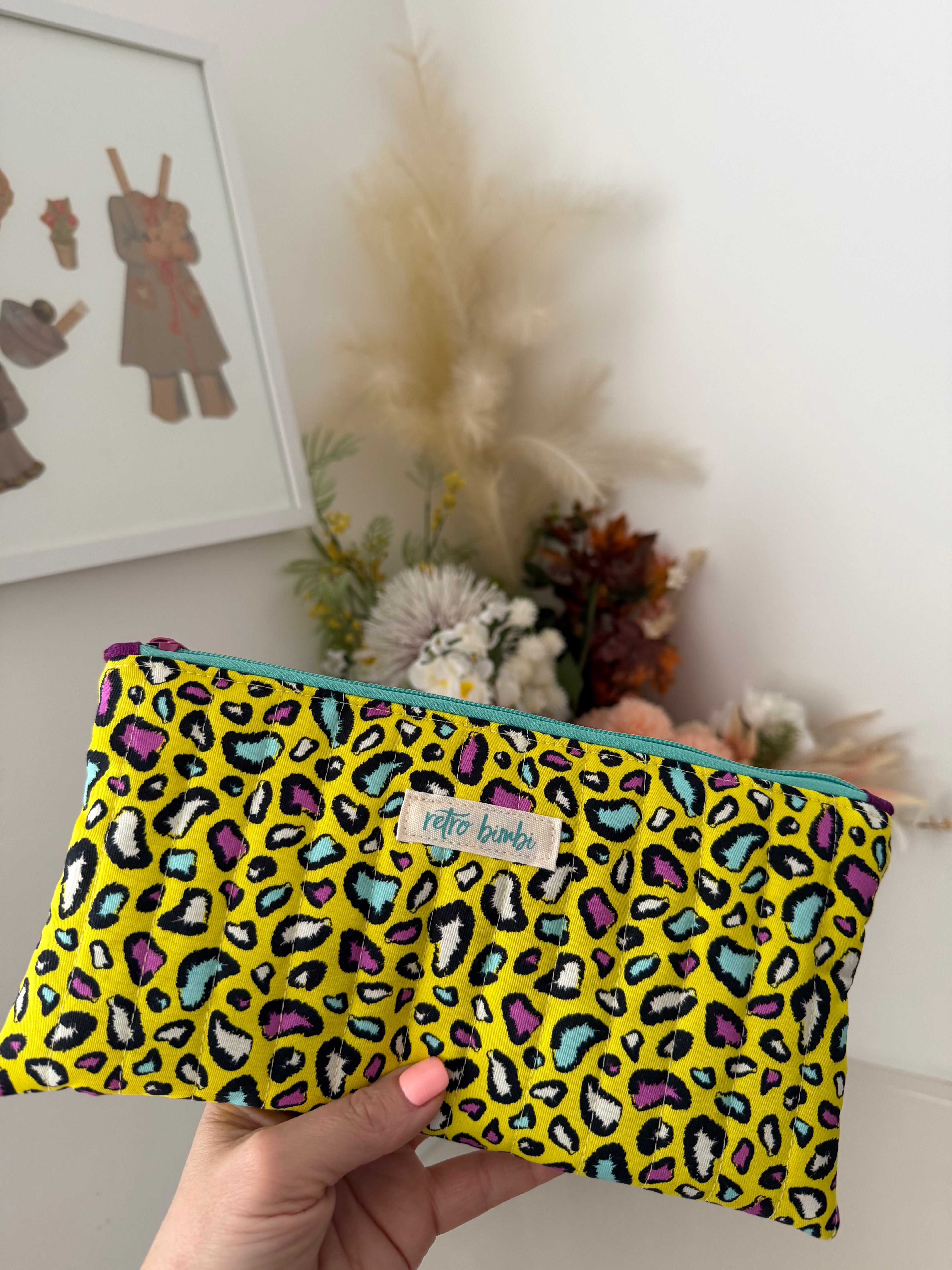 Quilted Pencil Pouch - Various Designs