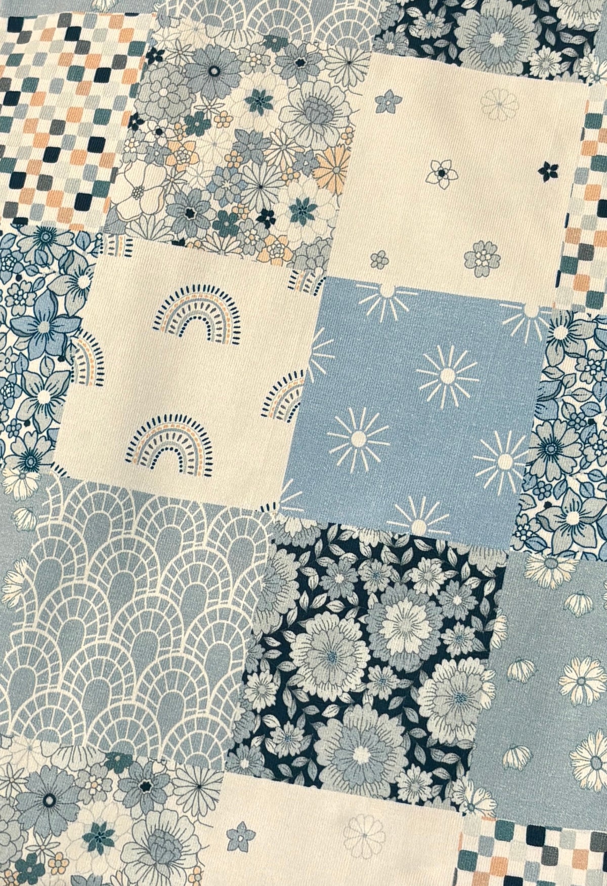Kid's Patchwork Flare Pants- Size 4