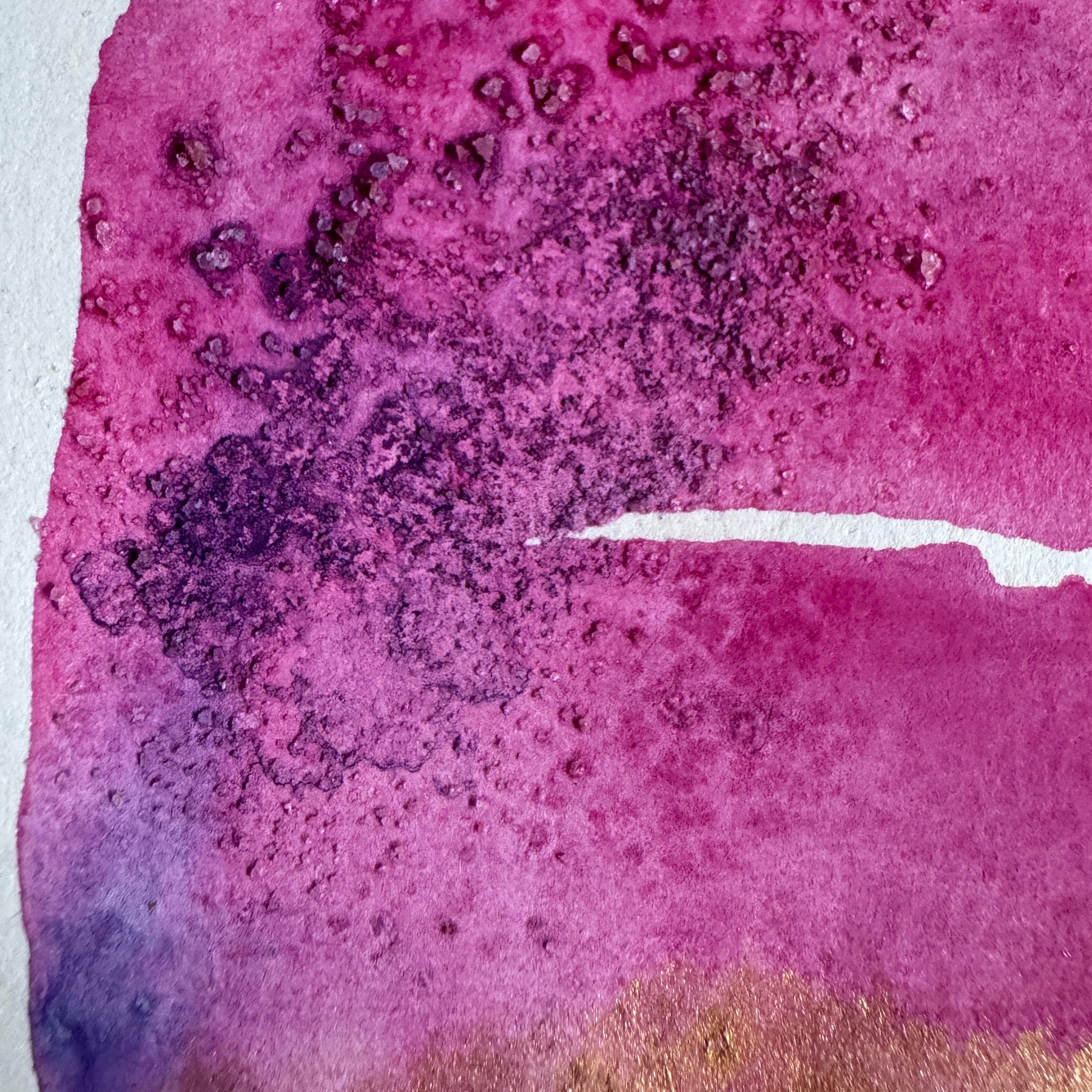 Quiet Becoming Abstract Watercolour Artwork