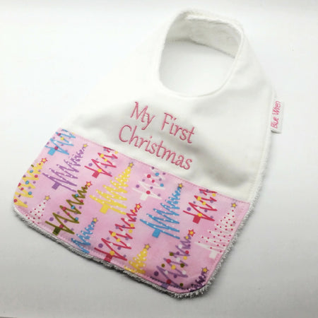 Christmas Baby Bib Personalised Gift