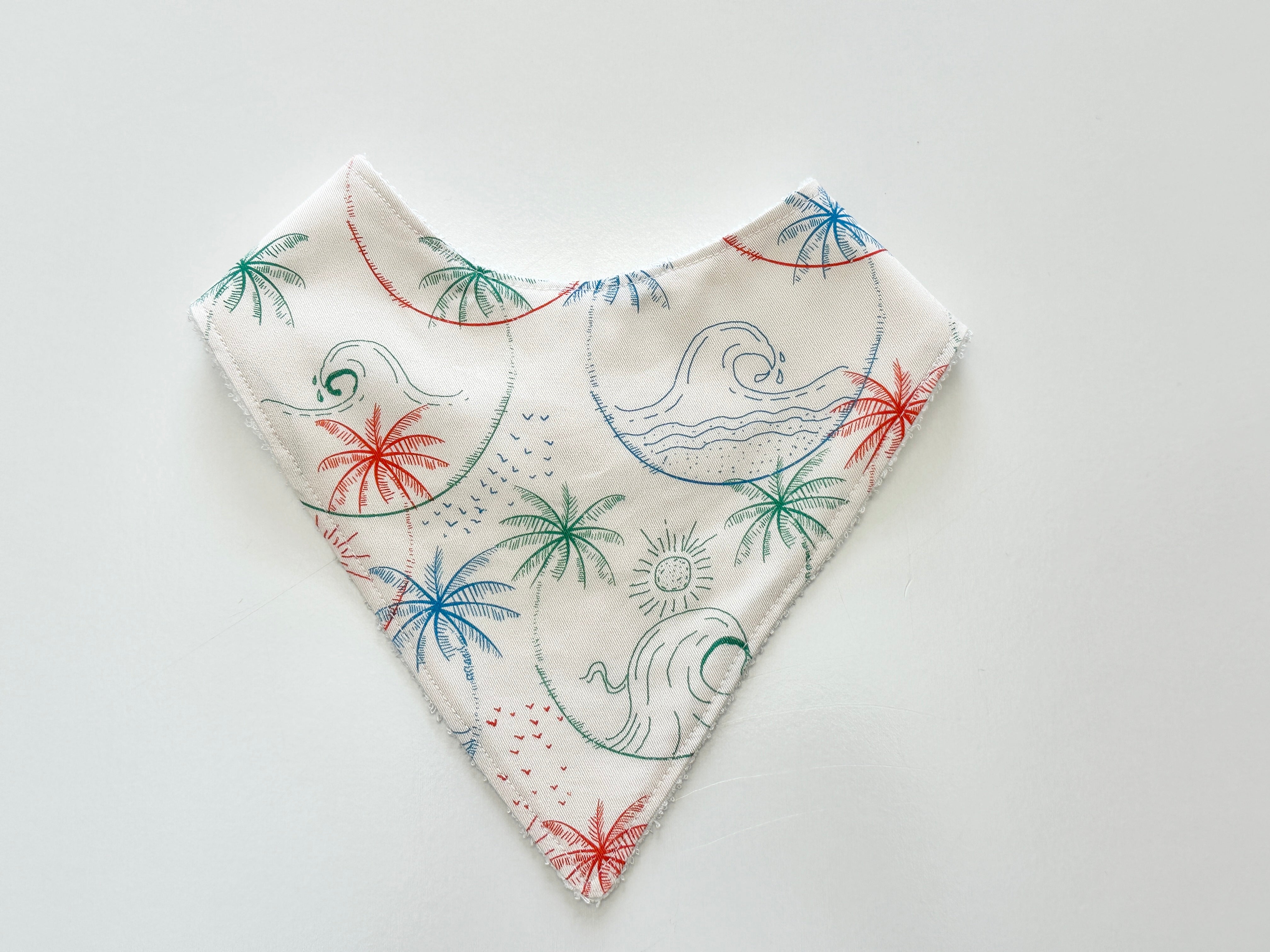 Lagoon bandana bib