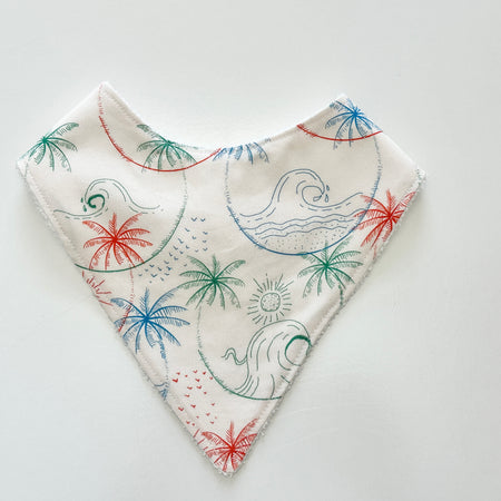 Lagoon bandana bib