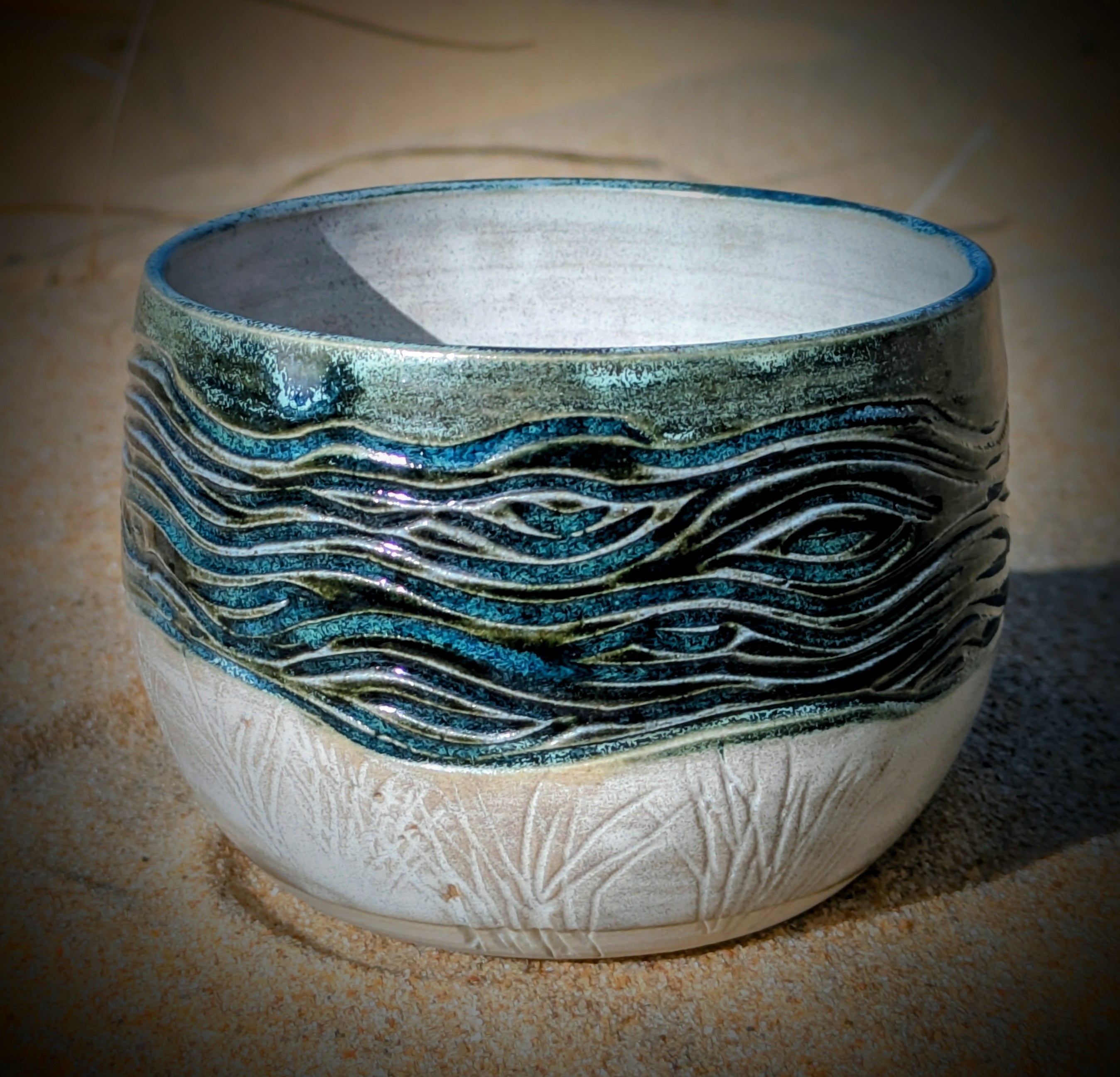 Sand and Waves cup