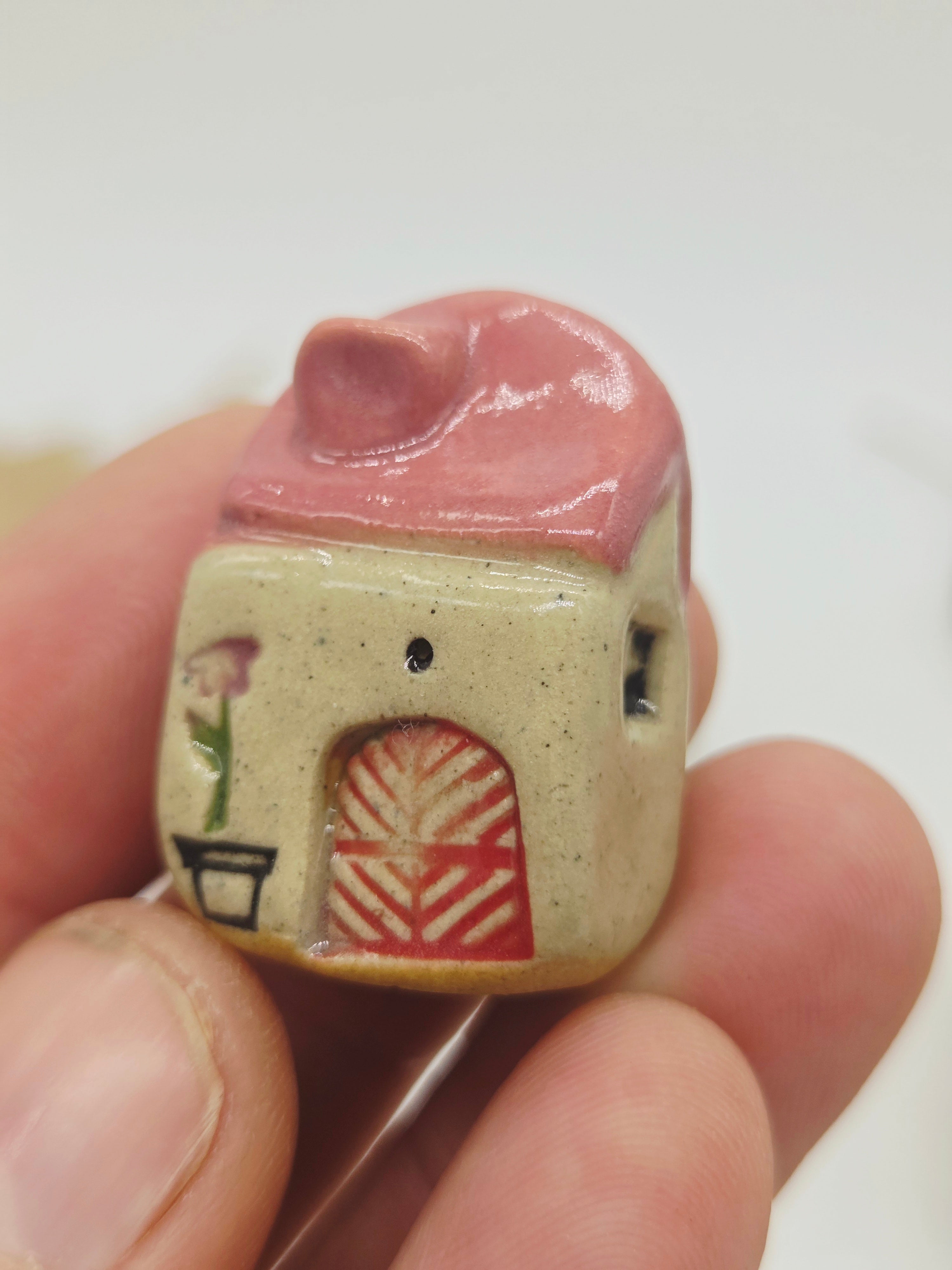 Tiny Ceramic Village - Meadow Mews