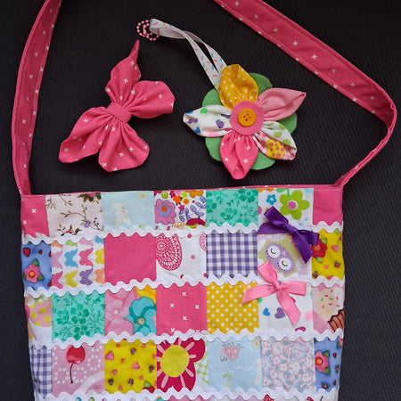 Children's Handbag, Bag Charm & Hairclip