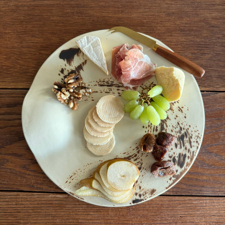 Gesture | Ceramic Cheese & Charcuterie Platter | Stillness Collection | 33cm