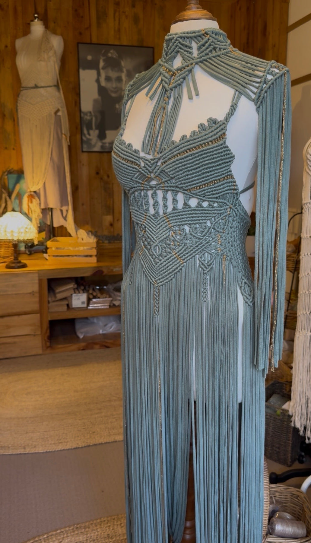Handmade Macrame Shoulder Piece